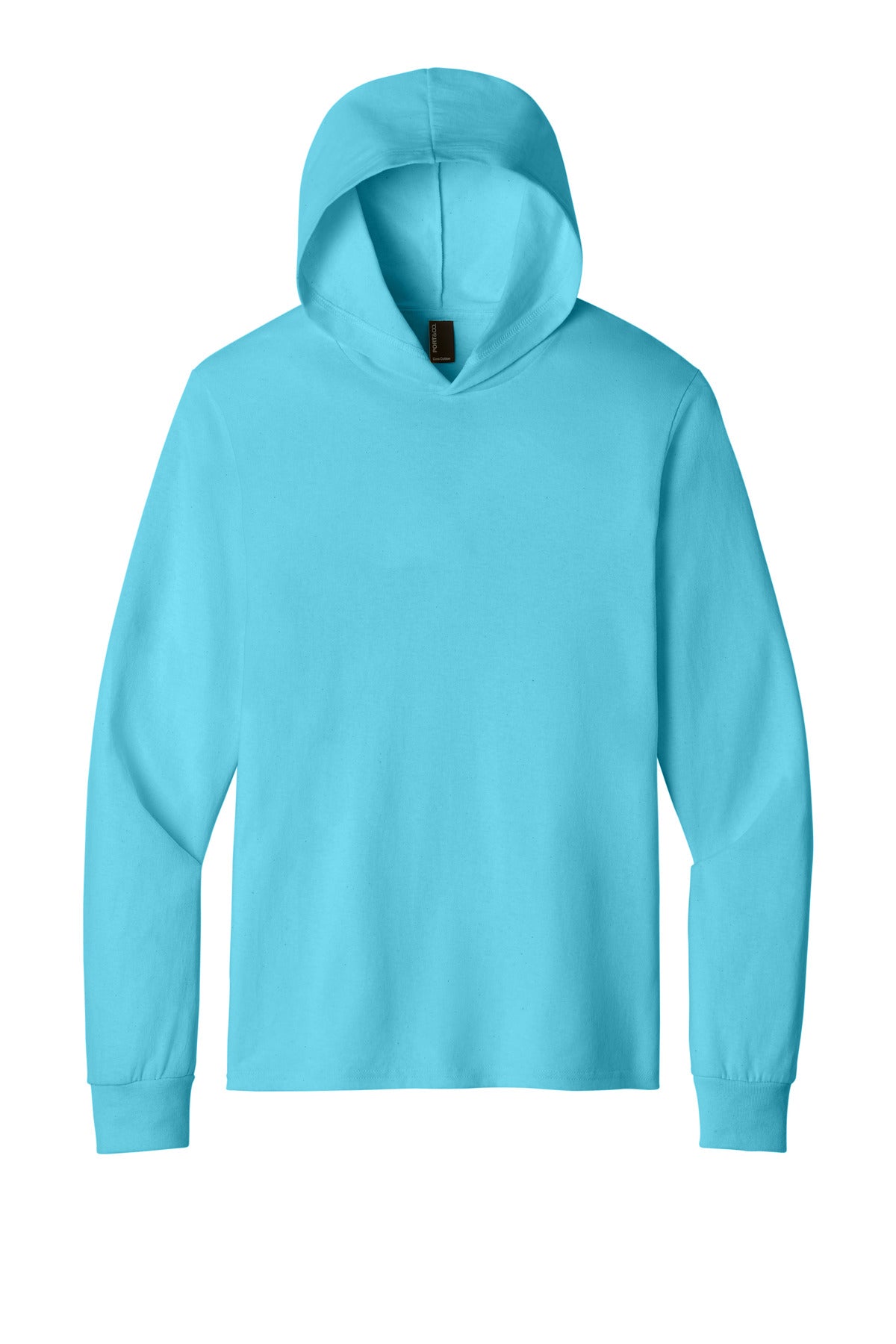 Custom Embroidery or DTF Print - Port & Co ™ Core Cotton Pullover Hooded Tee PC54H