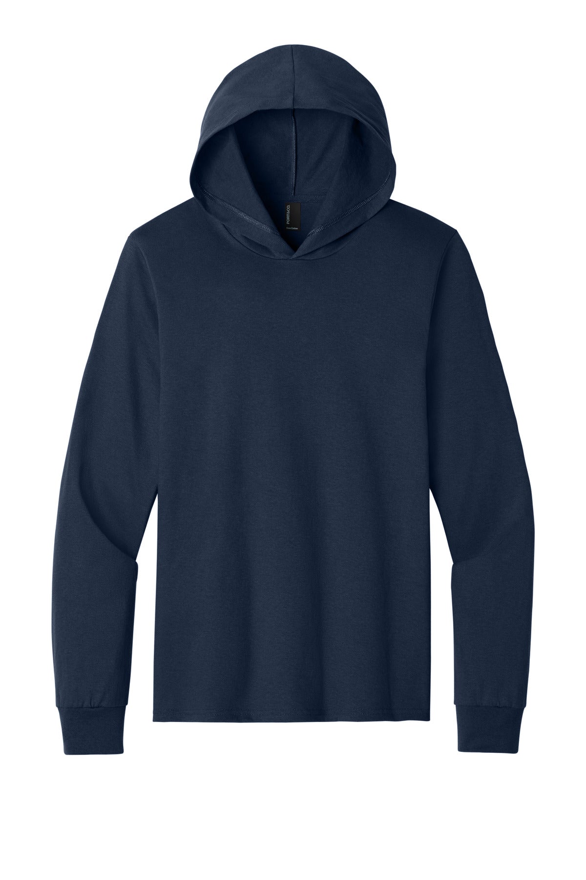 Custom Embroidery or DTF Print - Port & Co ™ Core Cotton Pullover Hooded Tee PC54H