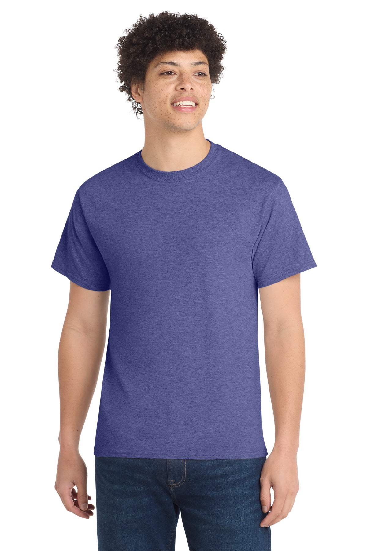 Custom Embroidery or DTF Print - Port & Co ® Core Cotton Tee. PC54