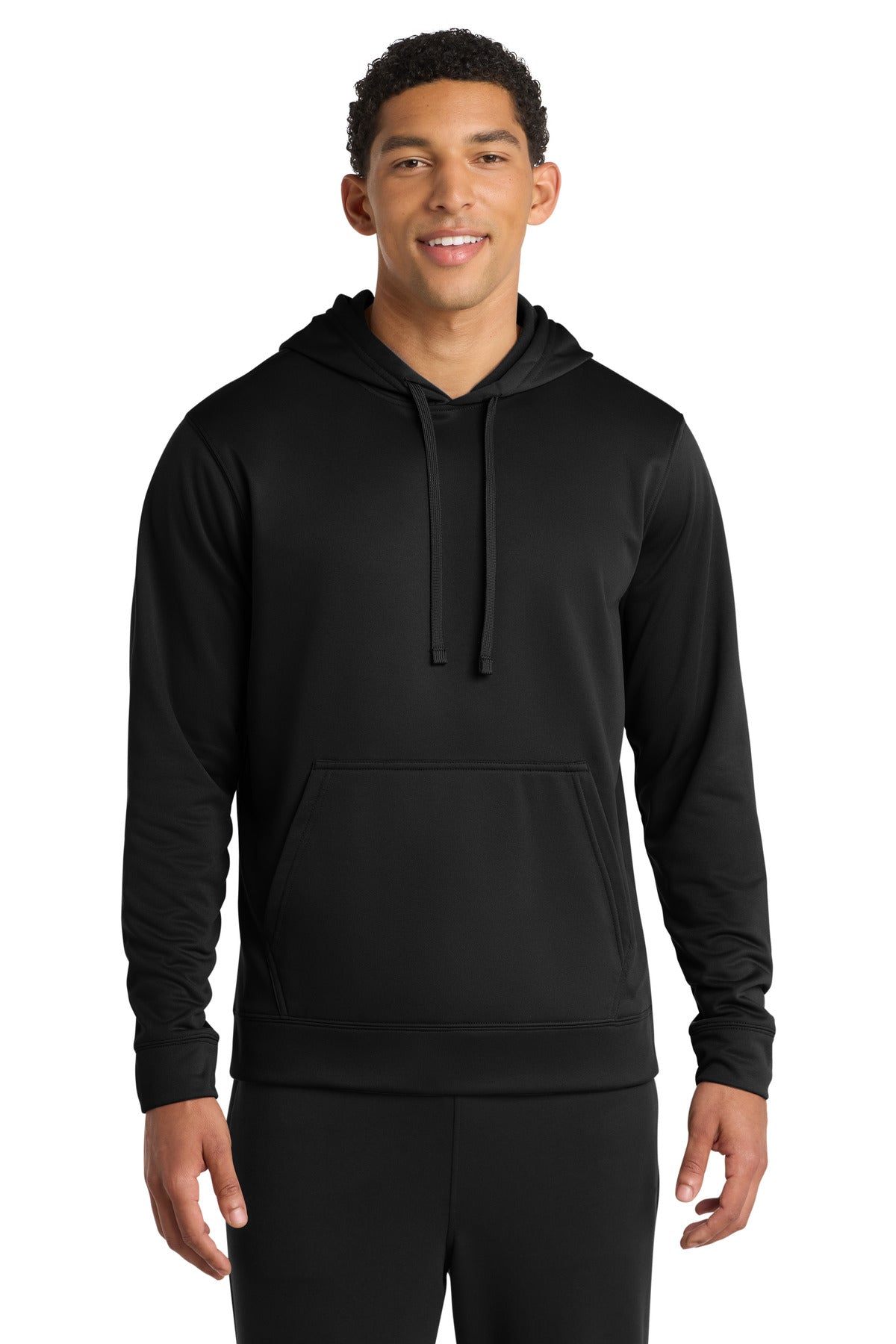 Custom Embroidery or DTF Print - Port & Co ® Performance Fleece Pullover Hooded Sweatshirt. PC590H