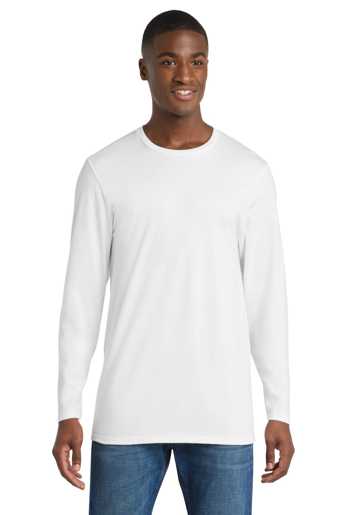 Custom Embroidery or DTF Print - Port & Co ® Long Sleeve Bouncer Tee PC600LS