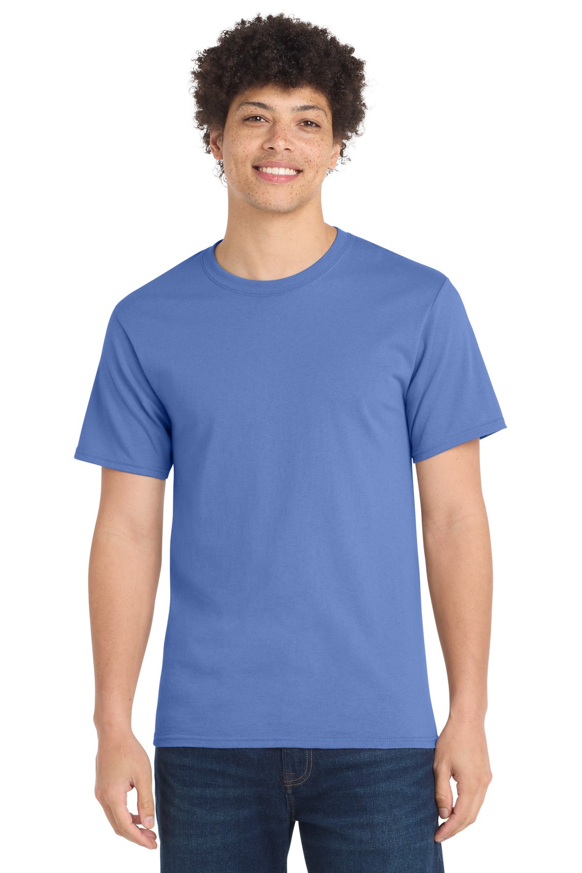 Custom Embroidery or DTF Print - Port & Co ® Tall Essential Tee. PC61T