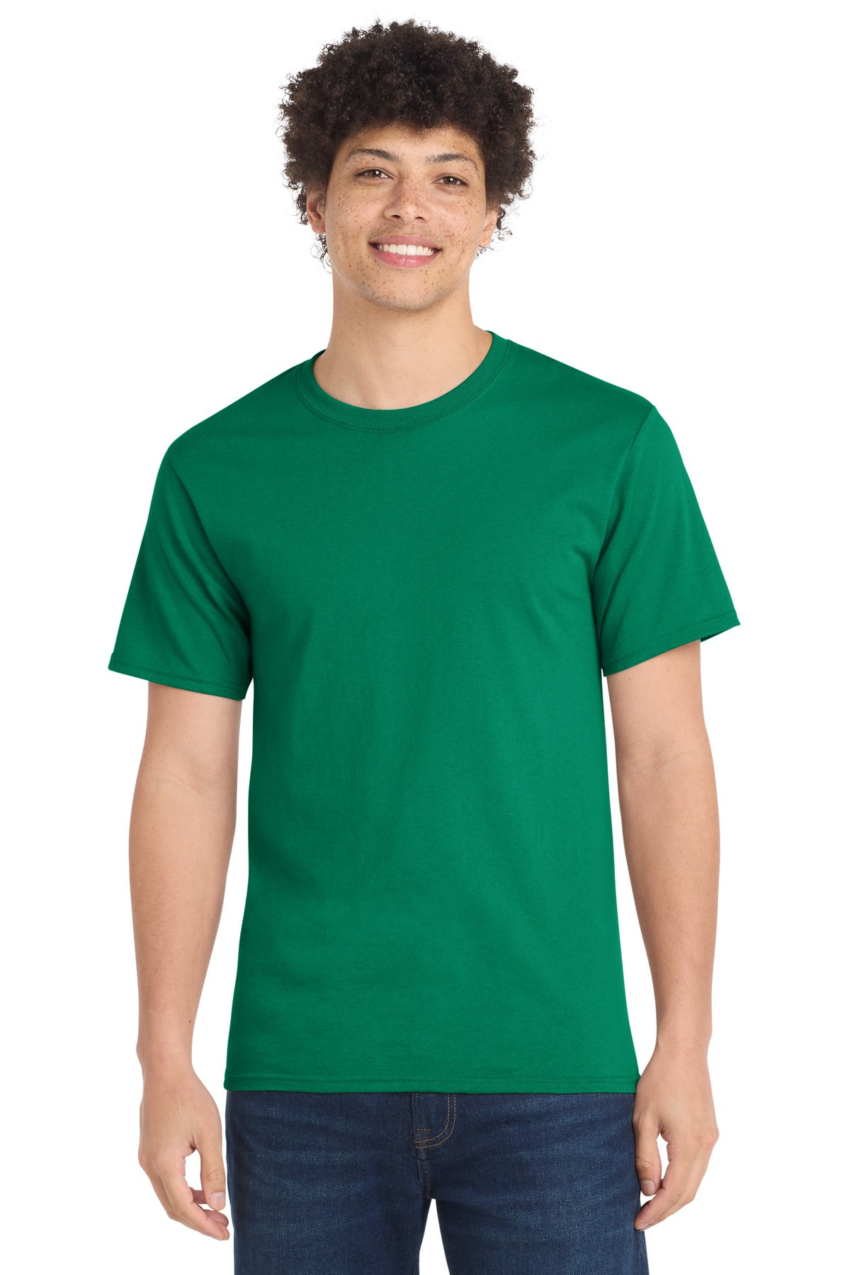 Custom Embroidery or DTF Print - Port & Co ® Tall Essential Tee. PC61T