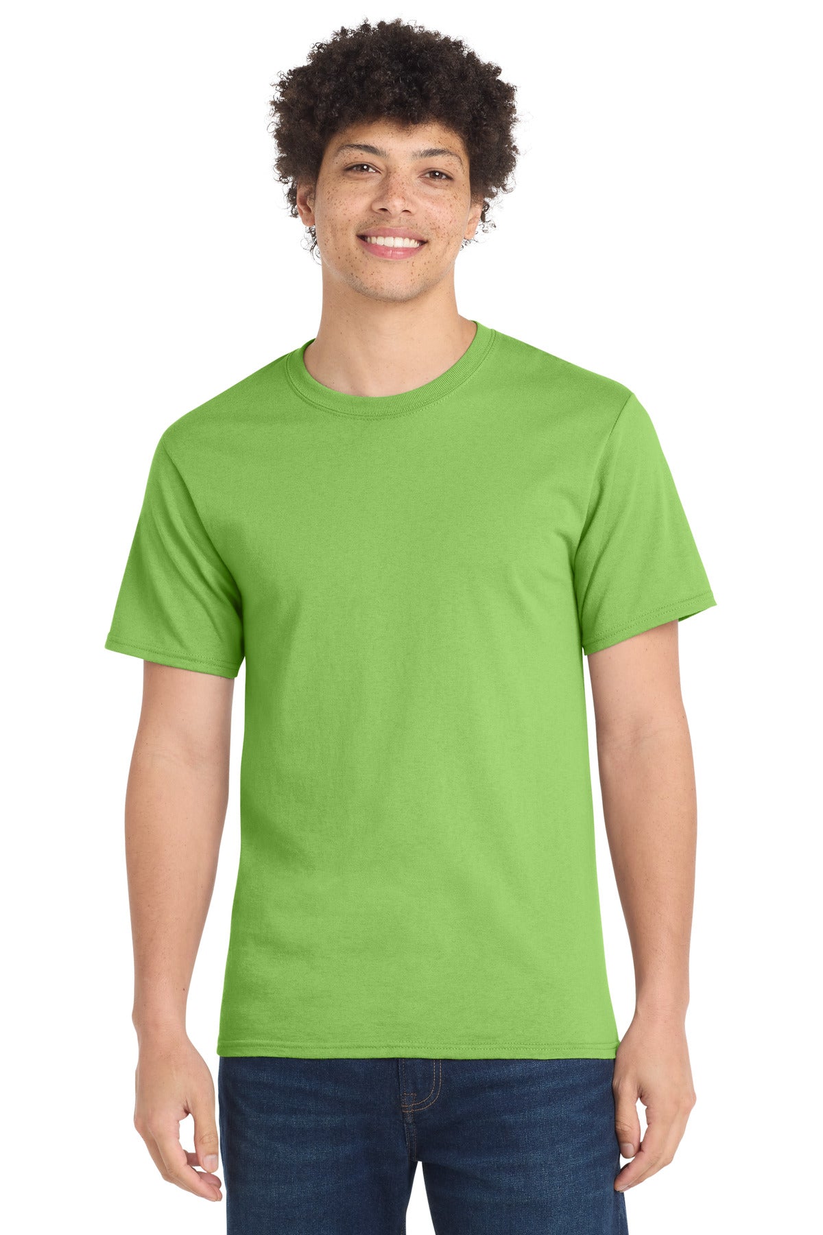 Custom Embroidery or DTF Print - Port & Co ® Tall Essential Tee. PC61T