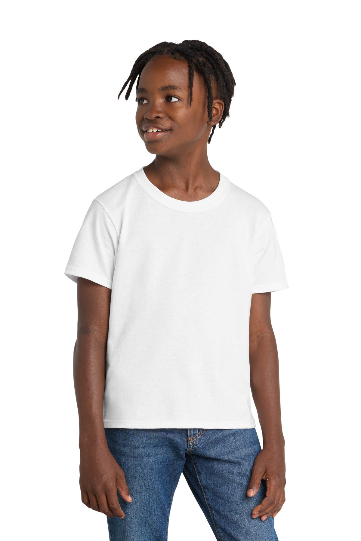 Custom Embroidery or DTF Print - Port & Co ® Youth Essential Tee. PC61Y