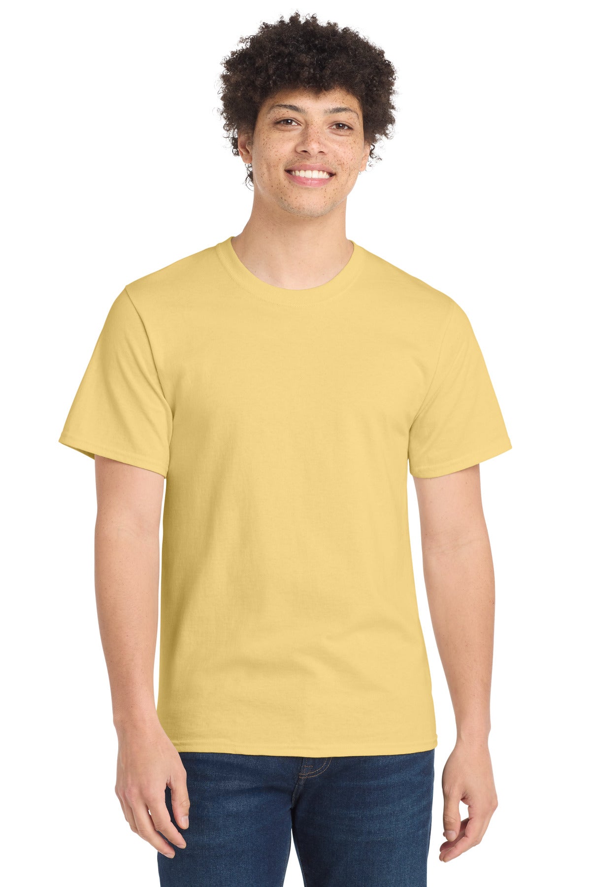 Custom Embroidery or DTF Print - Port & Co ® Essential Tee. PC61