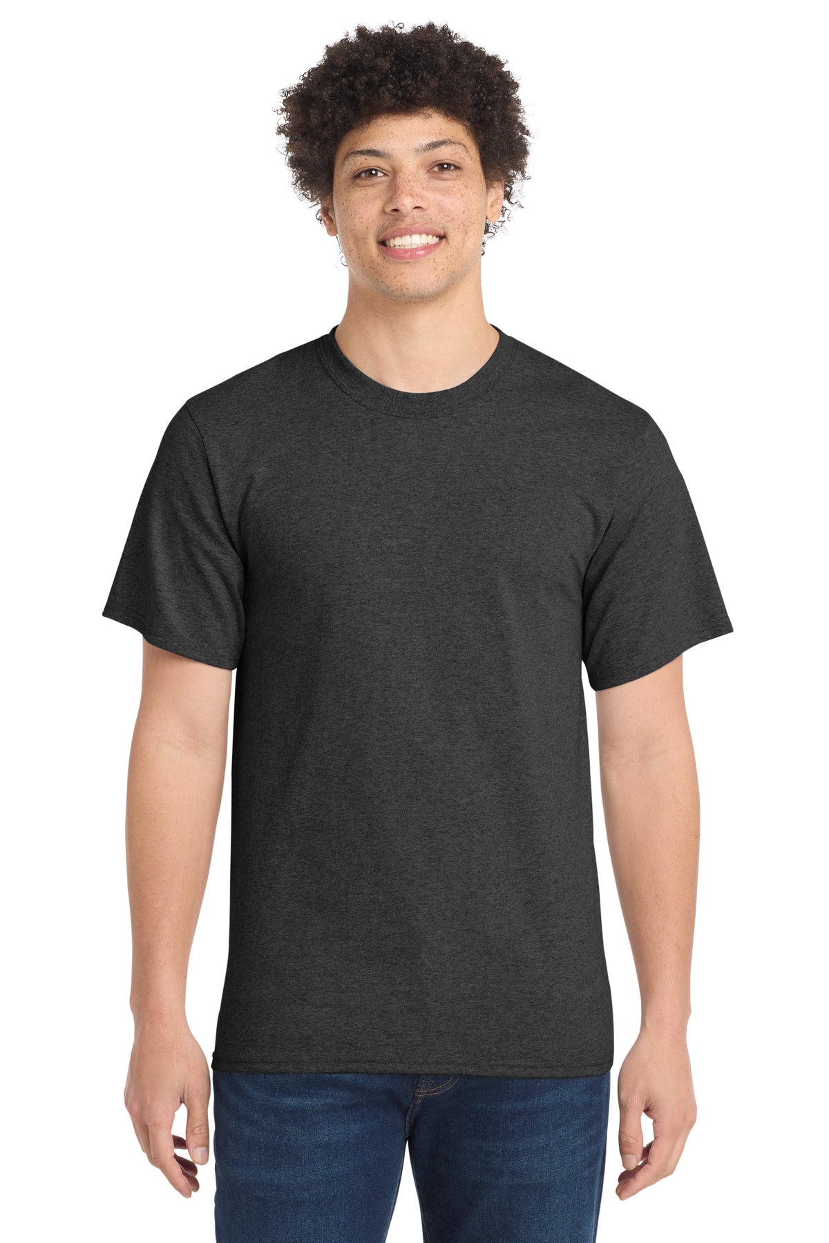 Custom Embroidery or DTF Print - Port & Co ® Essential Tee. PC61