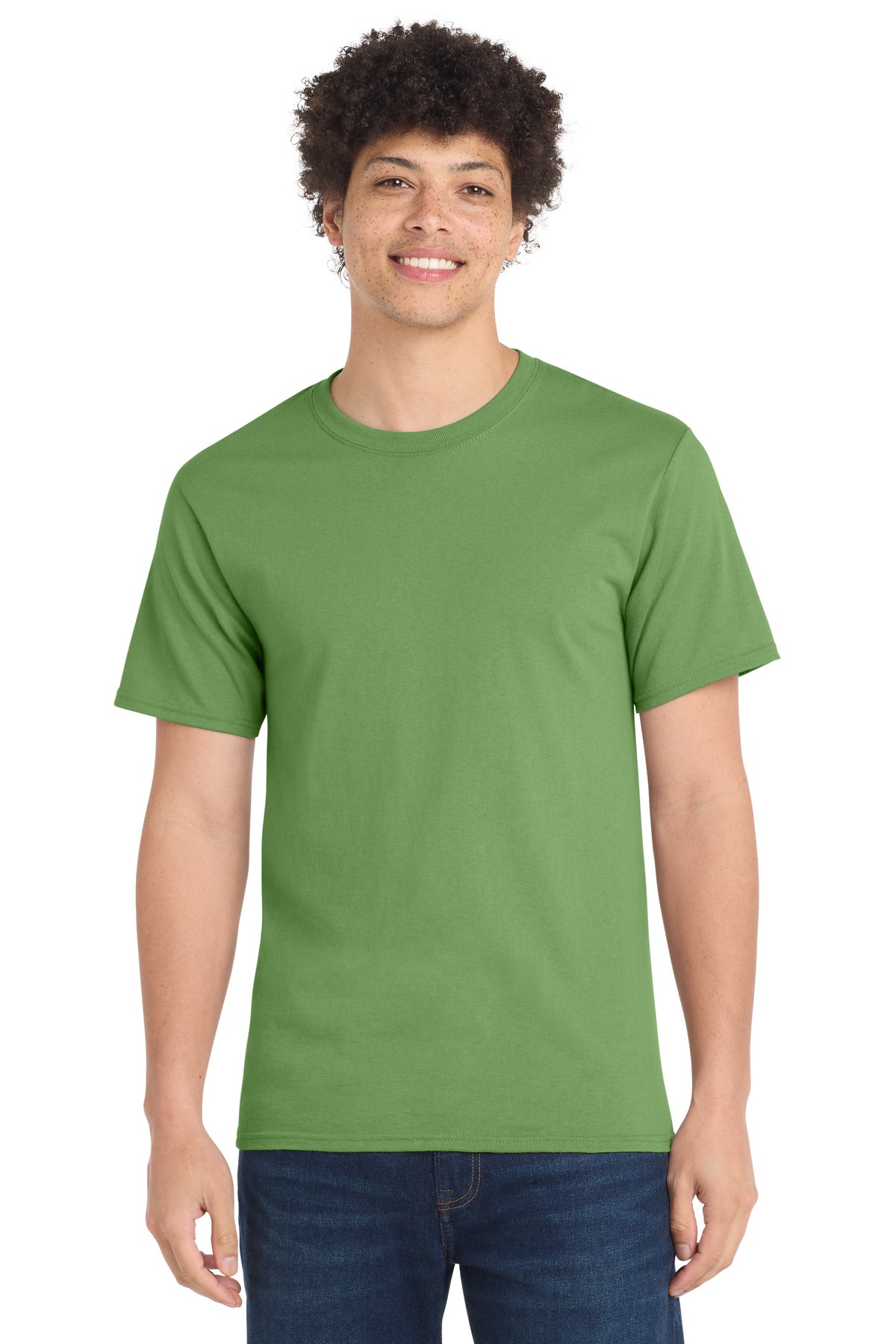 Custom Embroidery or DTF Print - Port & Co ® Essential Tee. PC61