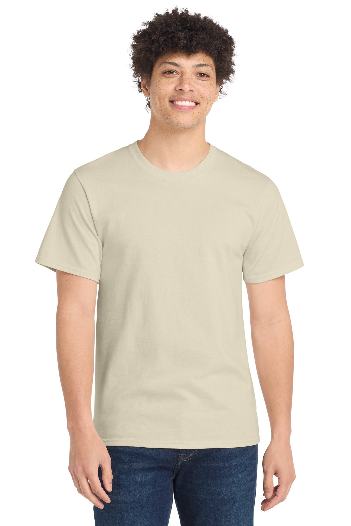 Custom Embroidery or DTF Print - Port & Co ® Essential Tee. PC61