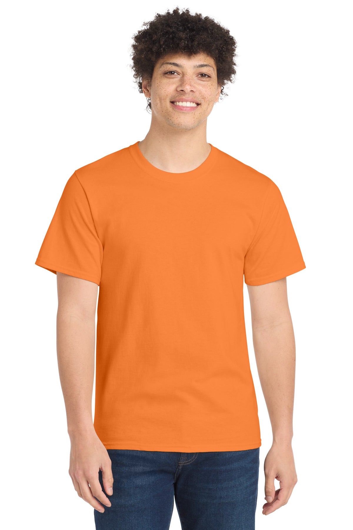 Custom Embroidery or DTF Print - Port & Co ® Essential Tee. PC61