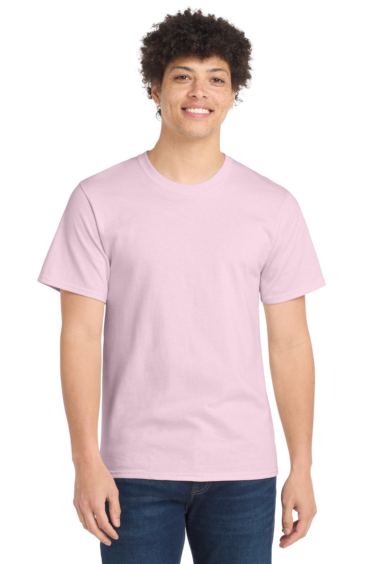Custom Embroidery or DTF Print - Port & Co ® Essential Tee. PC61