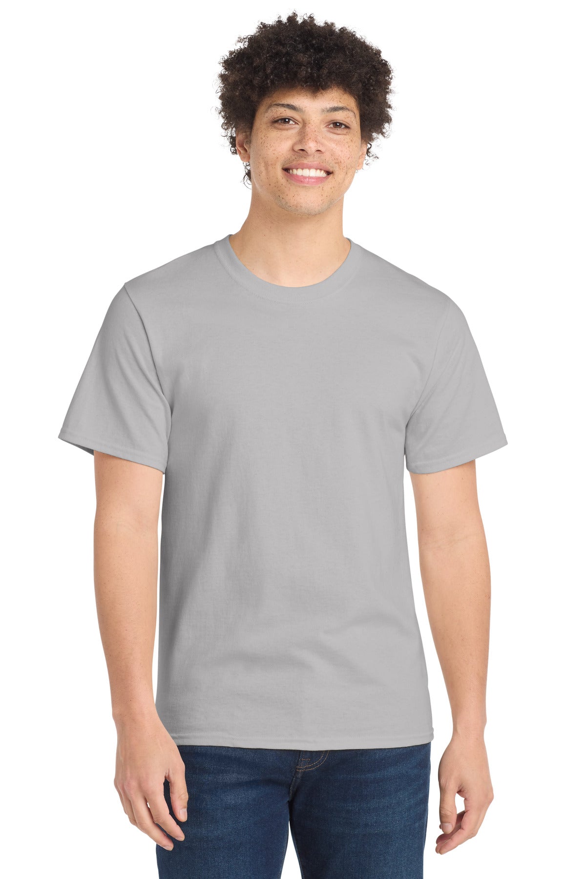 Custom Embroidery or DTF Print - Port & Co ® Essential Tee. PC61