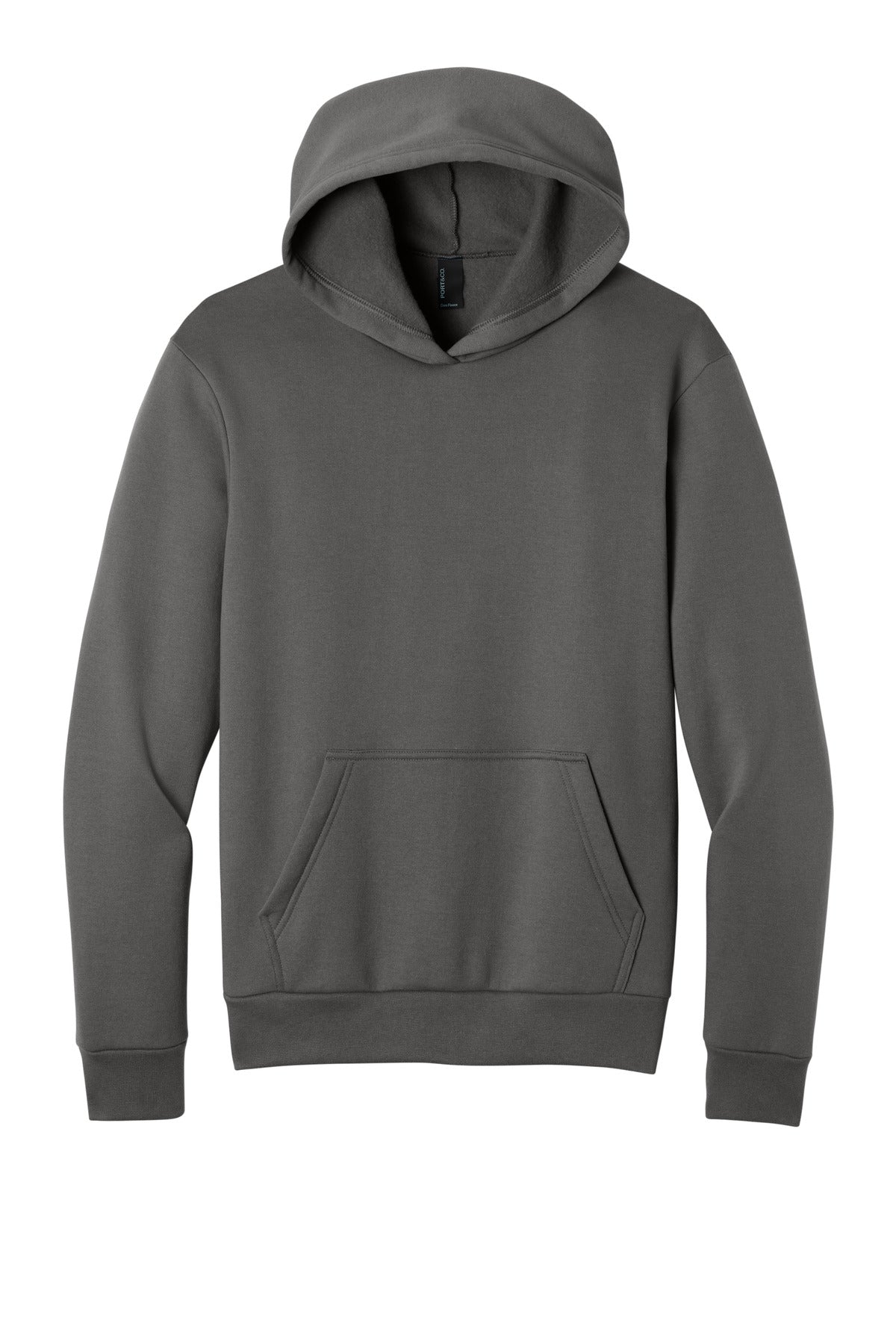 Custom Embroidery or DTF Print - Port & Co ™ Easy Fleece Pullover Hooded Sweatshirt PC68H