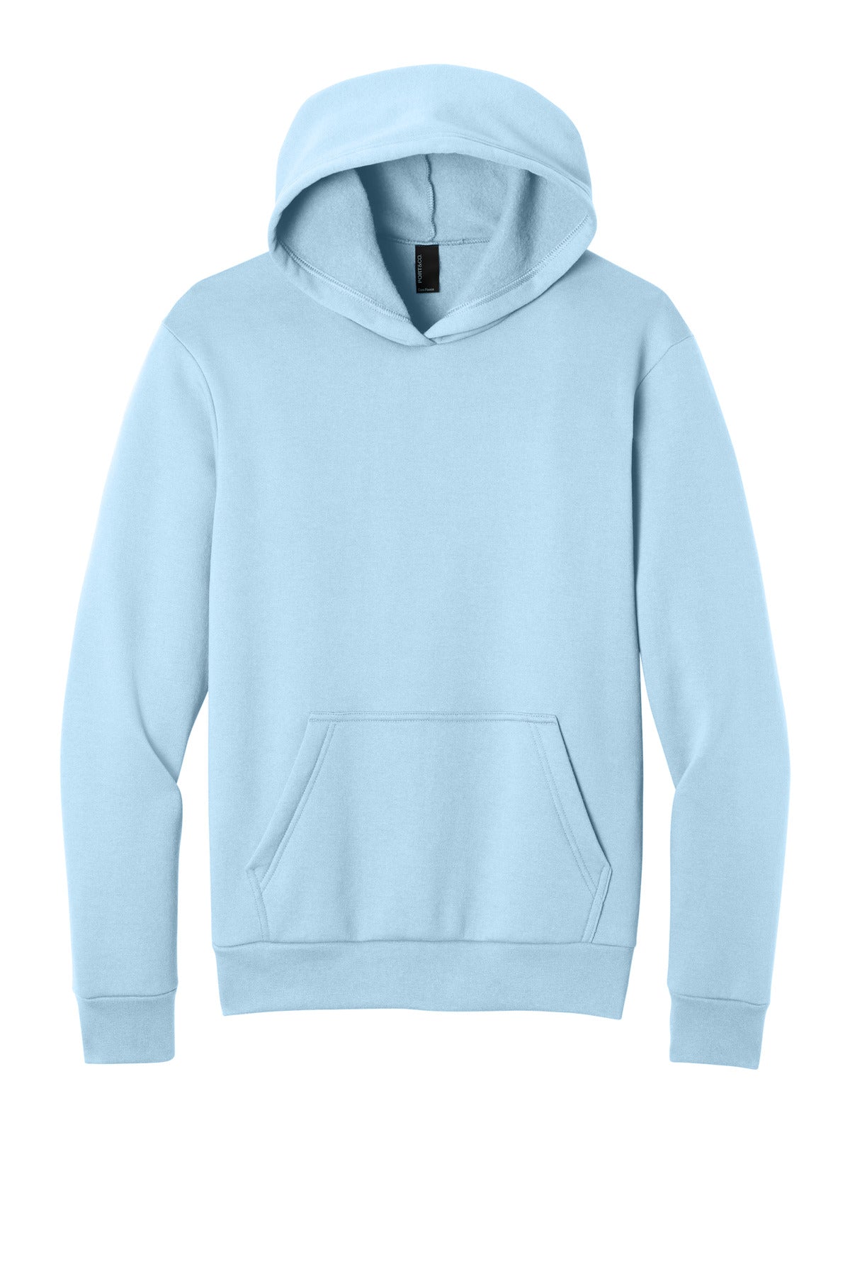 Custom Embroidery or DTF Print - Port & Co ™ Easy Fleece Pullover Hooded Sweatshirt PC68H