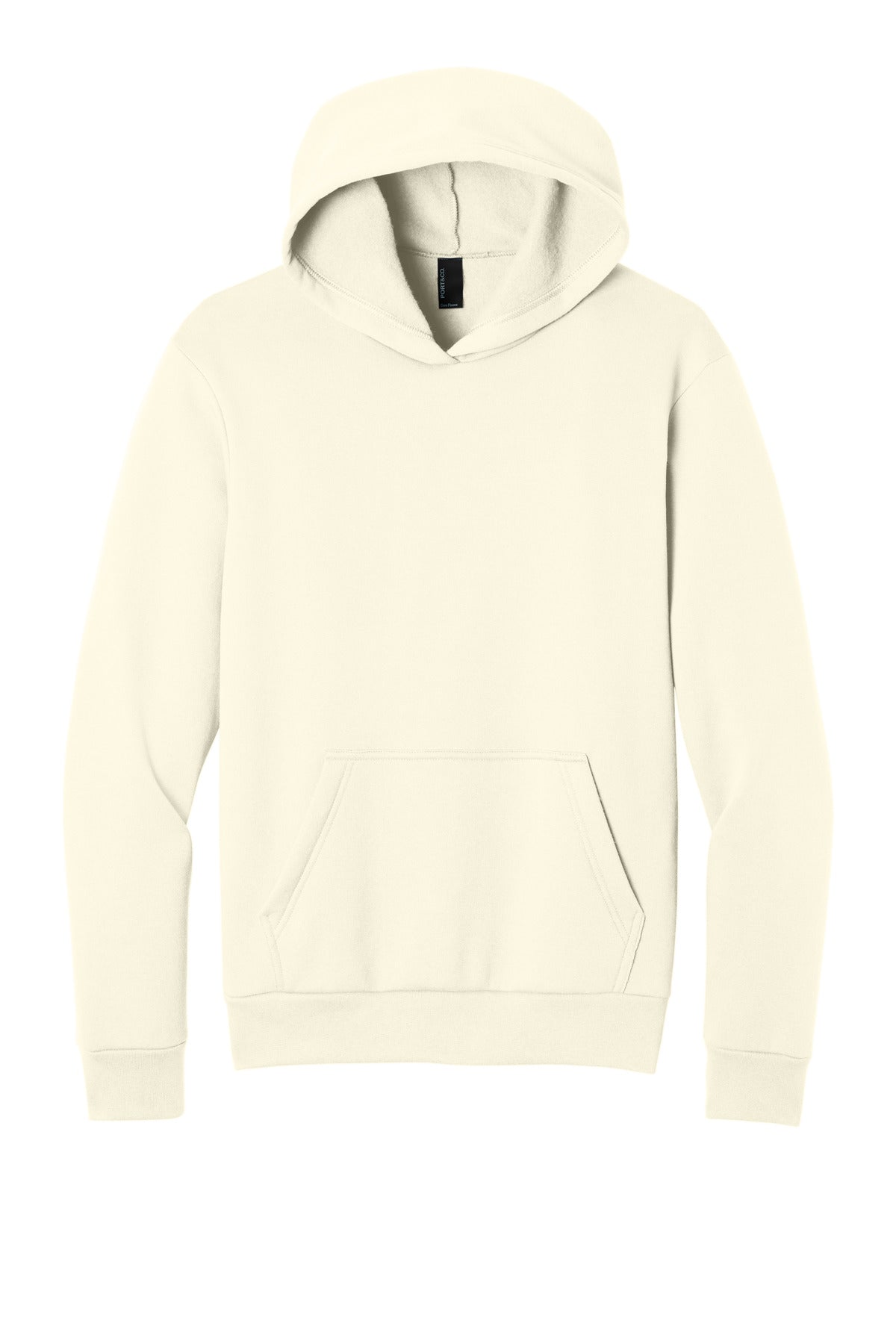 Custom Embroidery or DTF Print - Port & Co ™ Easy Fleece Pullover Hooded Sweatshirt PC68H