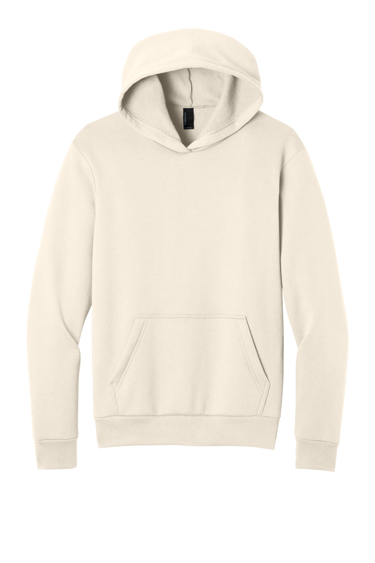 Custom Embroidery or DTF Print - Port & Co ™ Easy Fleece Pullover Hooded Sweatshirt PC68H