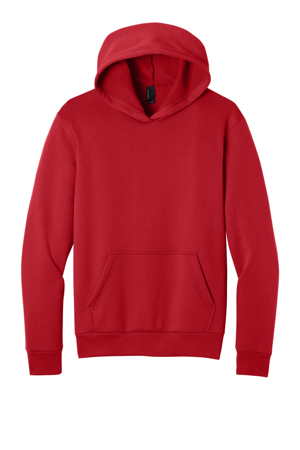 Custom Embroidery or DTF Print - Port & Co ™ Easy Fleece Pullover Hooded Sweatshirt PC68H