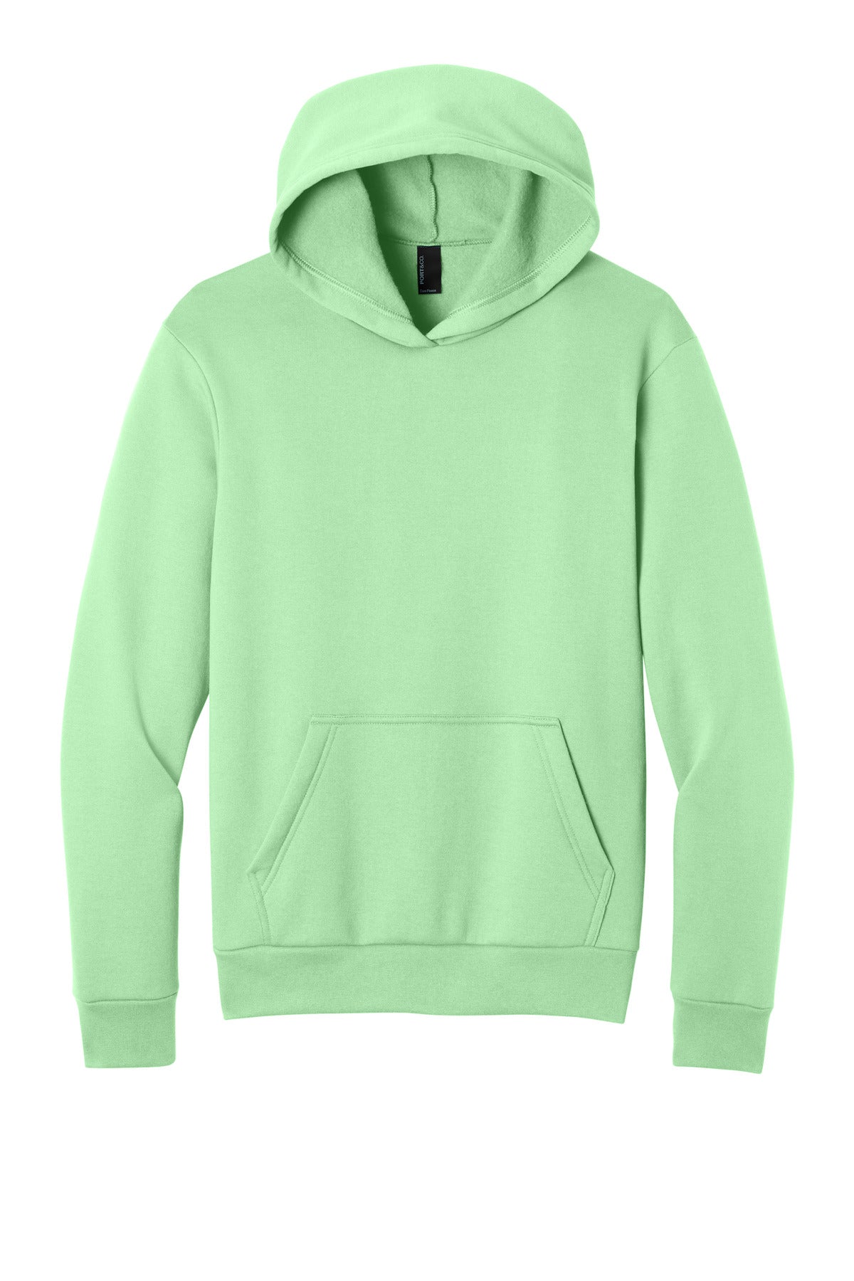 Custom Embroidery or DTF Print - Port & Co ™ Easy Fleece Pullover Hooded Sweatshirt PC68H