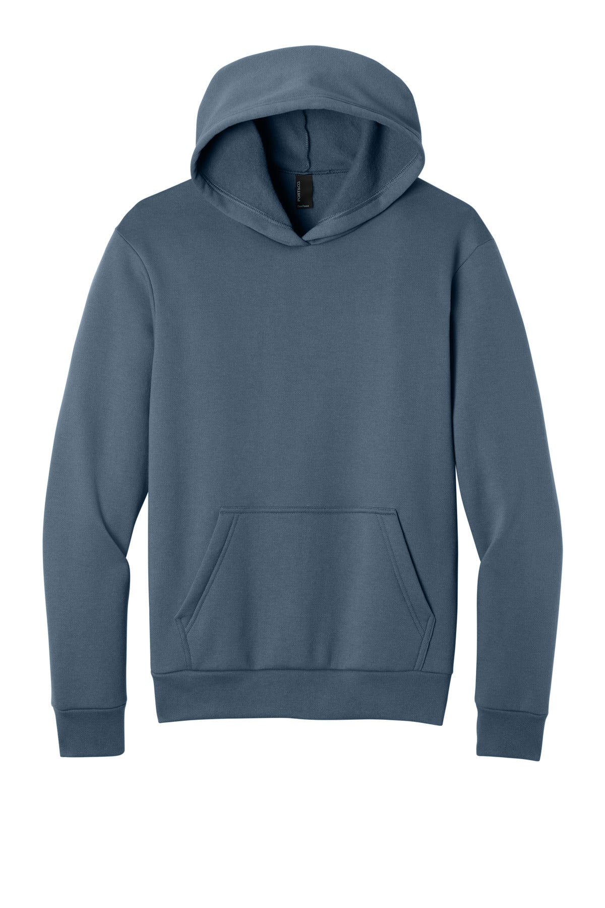 Custom Embroidery or DTF Print - Port & Co ™ Easy Fleece Pullover Hooded Sweatshirt PC68H