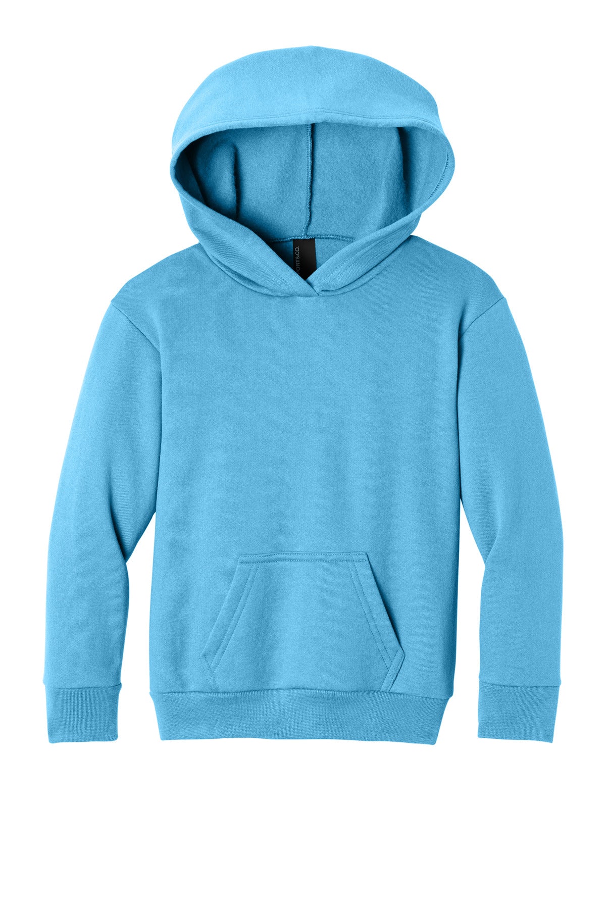 Custom Embroidery or DTF Print - Port & Co ™ Youth Easy Fleece Pullover Hooded Sweatshirt PC68YH