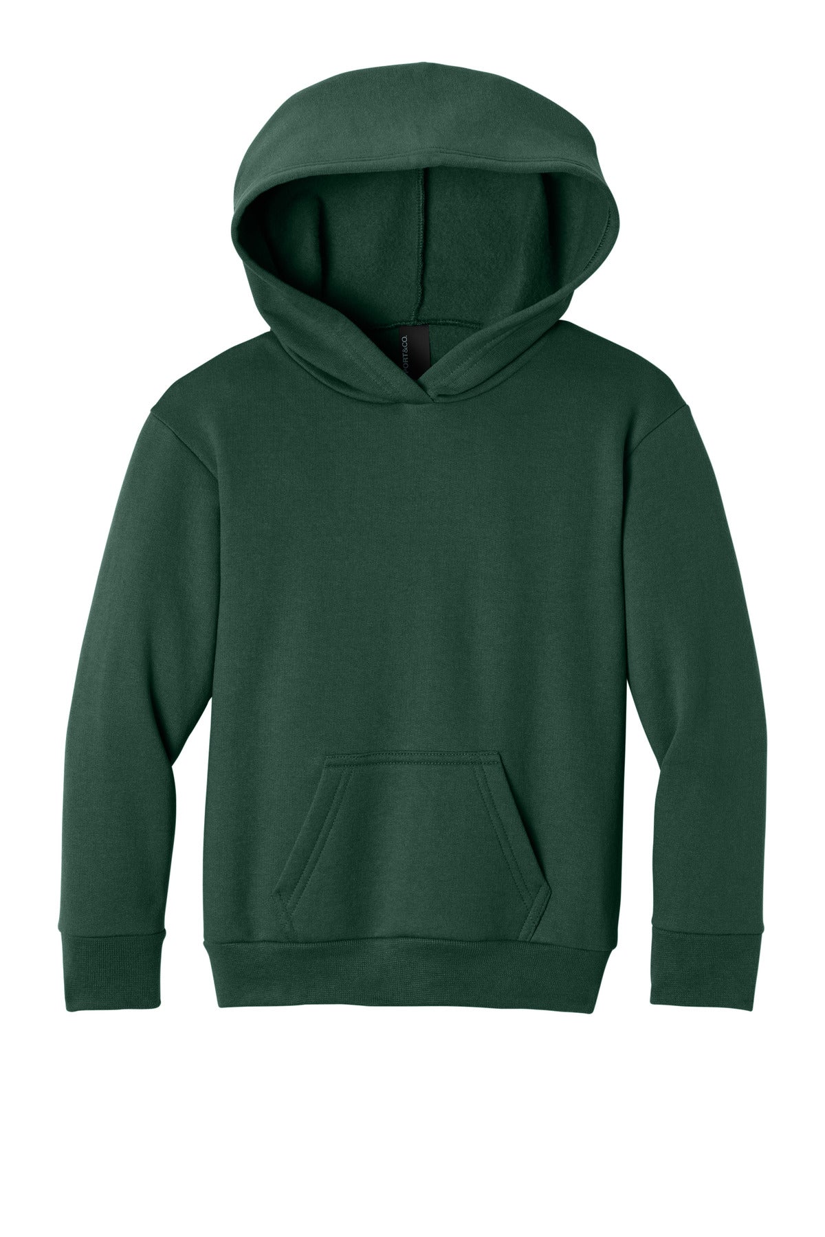 Custom Embroidery or DTF Print - Port & Co ™ Youth Easy Fleece Pullover Hooded Sweatshirt PC68YH