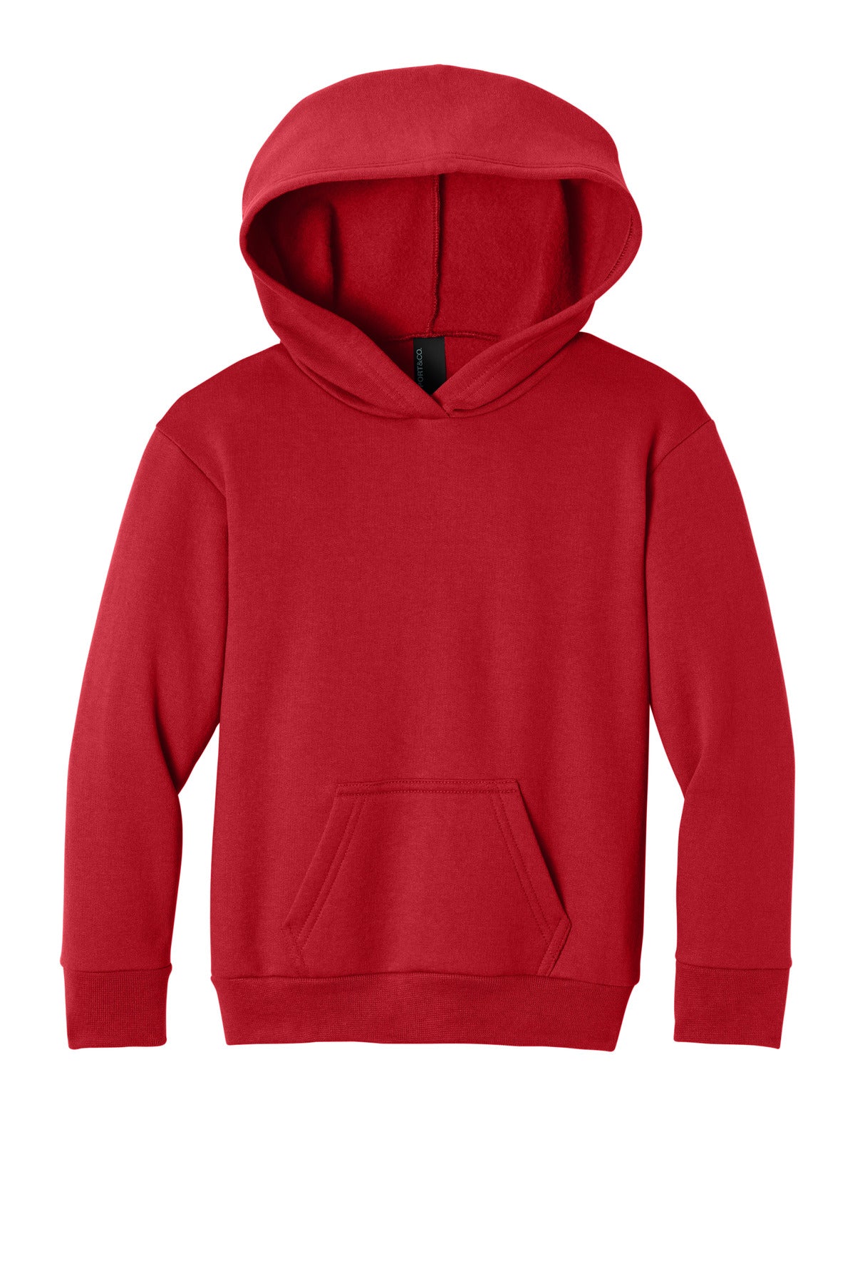 Custom Embroidery or DTF Print - Port & Co ™ Youth Easy Fleece Pullover Hooded Sweatshirt PC68YH