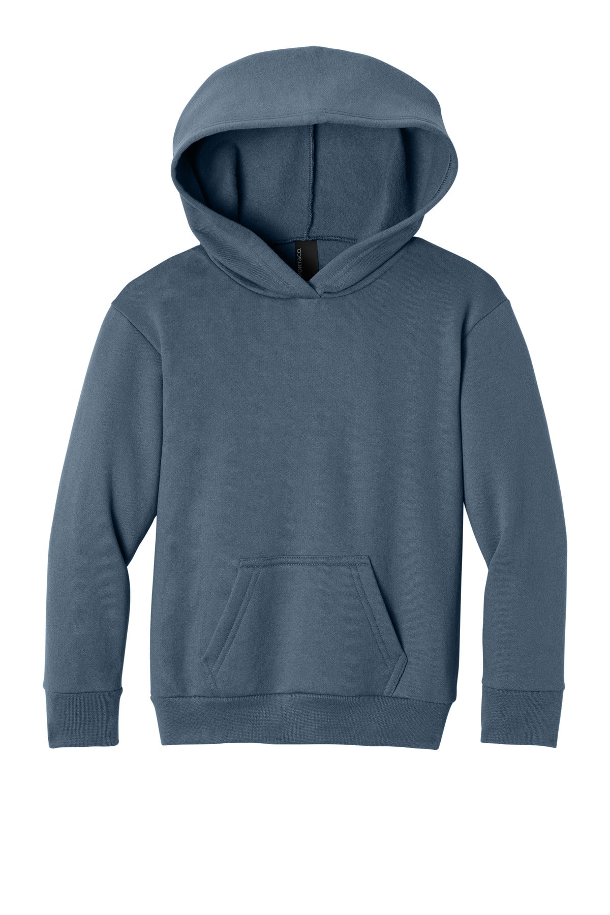 Custom Embroidery or DTF Print - Port & Co ™ Youth Easy Fleece Pullover Hooded Sweatshirt PC68YH