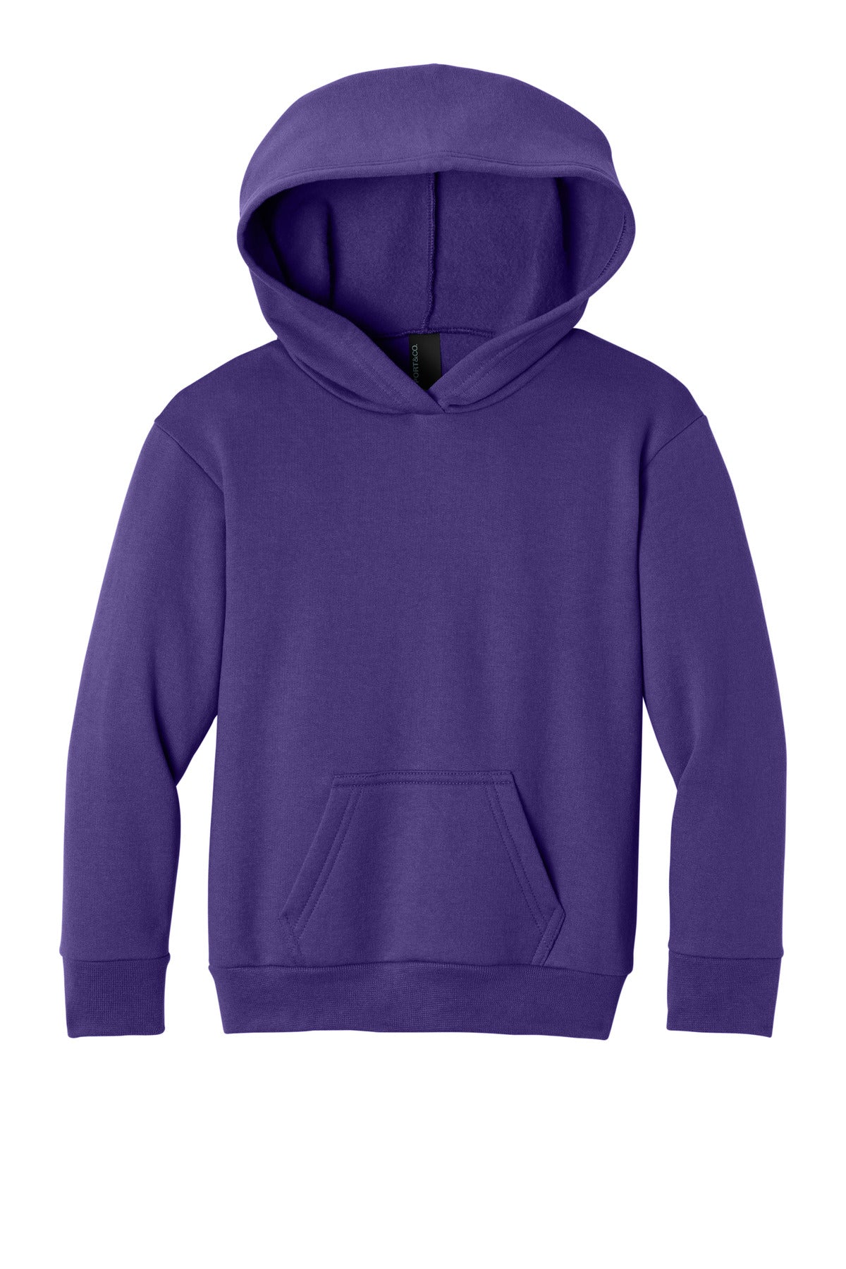Custom Embroidery or DTF Print - Port & Co ™ Youth Easy Fleece Pullover Hooded Sweatshirt PC68YH
