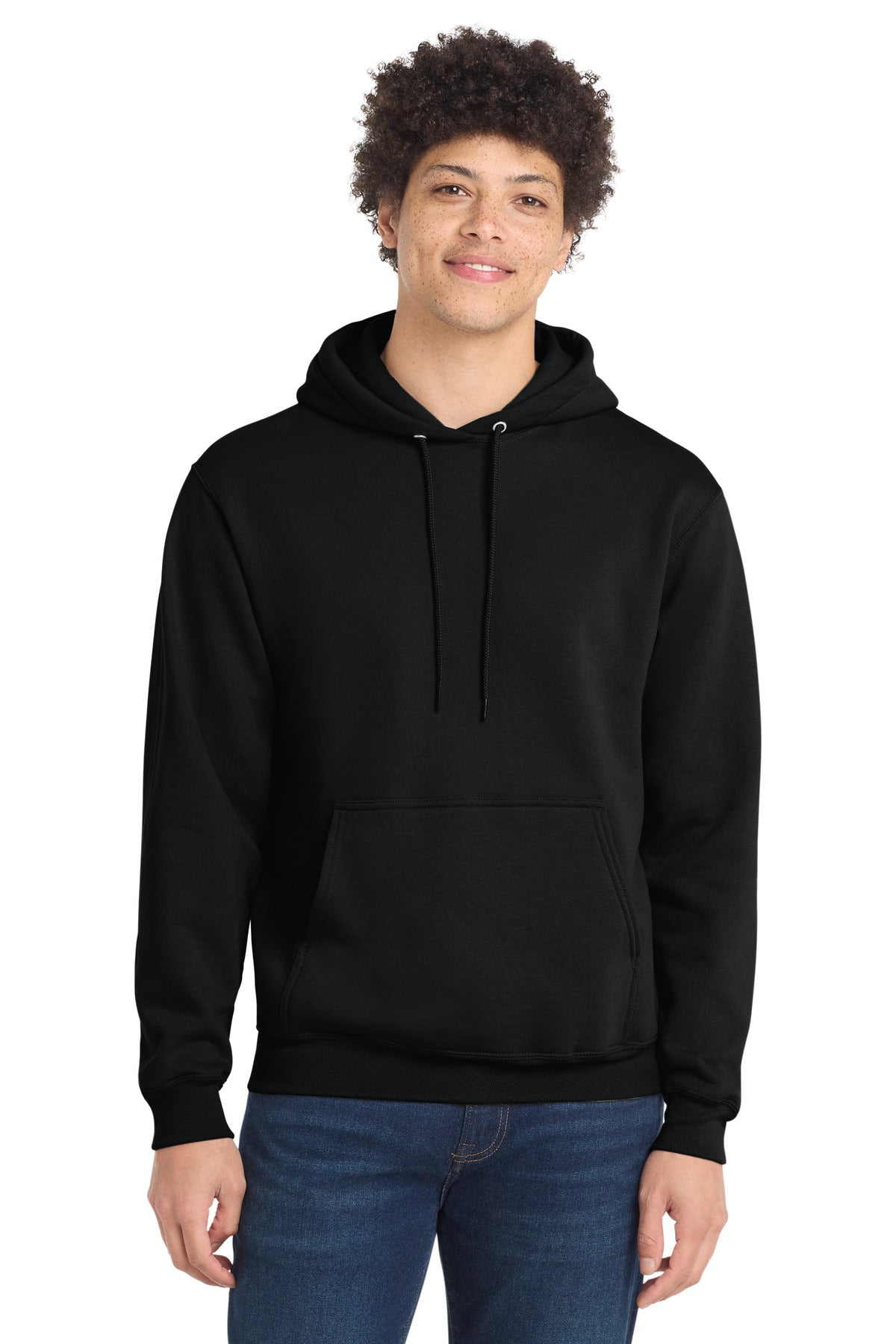 Custom Embroidery or DTF Print - Port & Co ® Tall Core Fleece Pullover Hooded Sweatshirt PC78HT