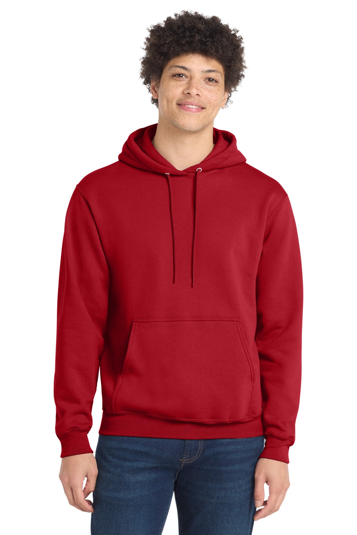 Custom Embroidery or DTF Print - Port & Co ® Tall Core Fleece Pullover Hooded Sweatshirt PC78HT