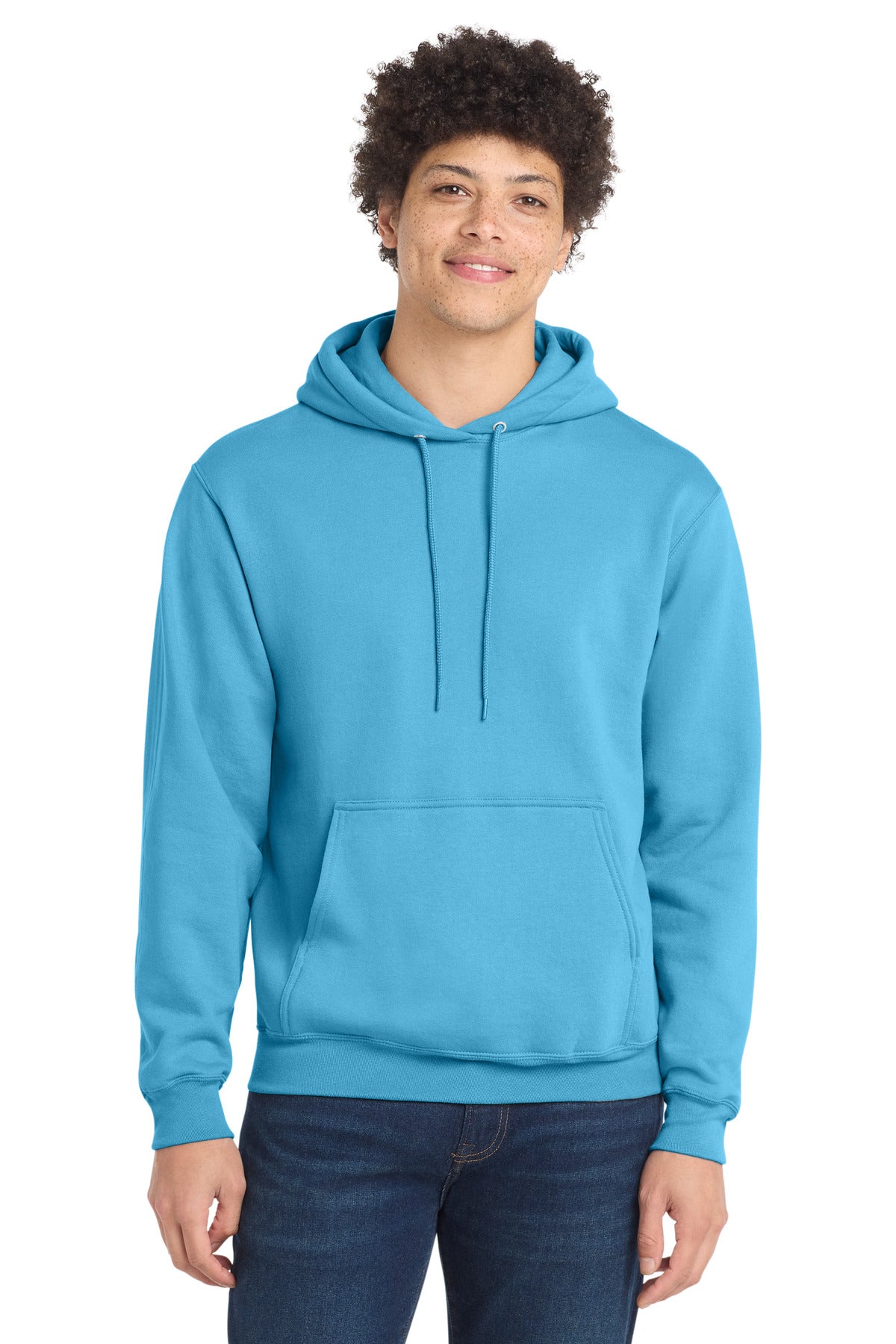 Custom Embroidery or DTF Print - Port & Co ® Core Fleece Pullover Hooded Sweatshirt. PC78H