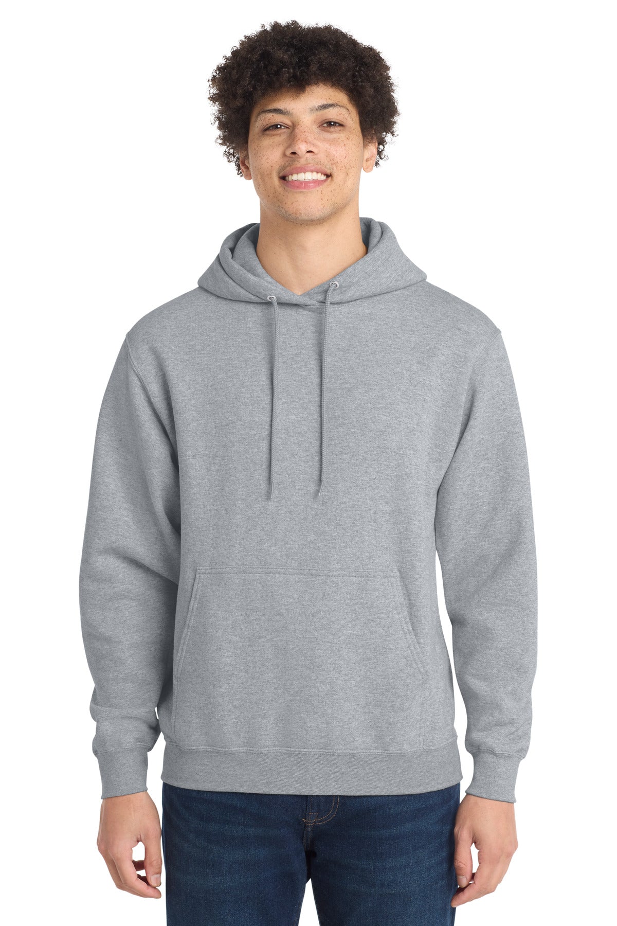Custom Embroidery or DTF Print - Port & Co ® Core Fleece Pullover Hooded Sweatshirt. PC78H