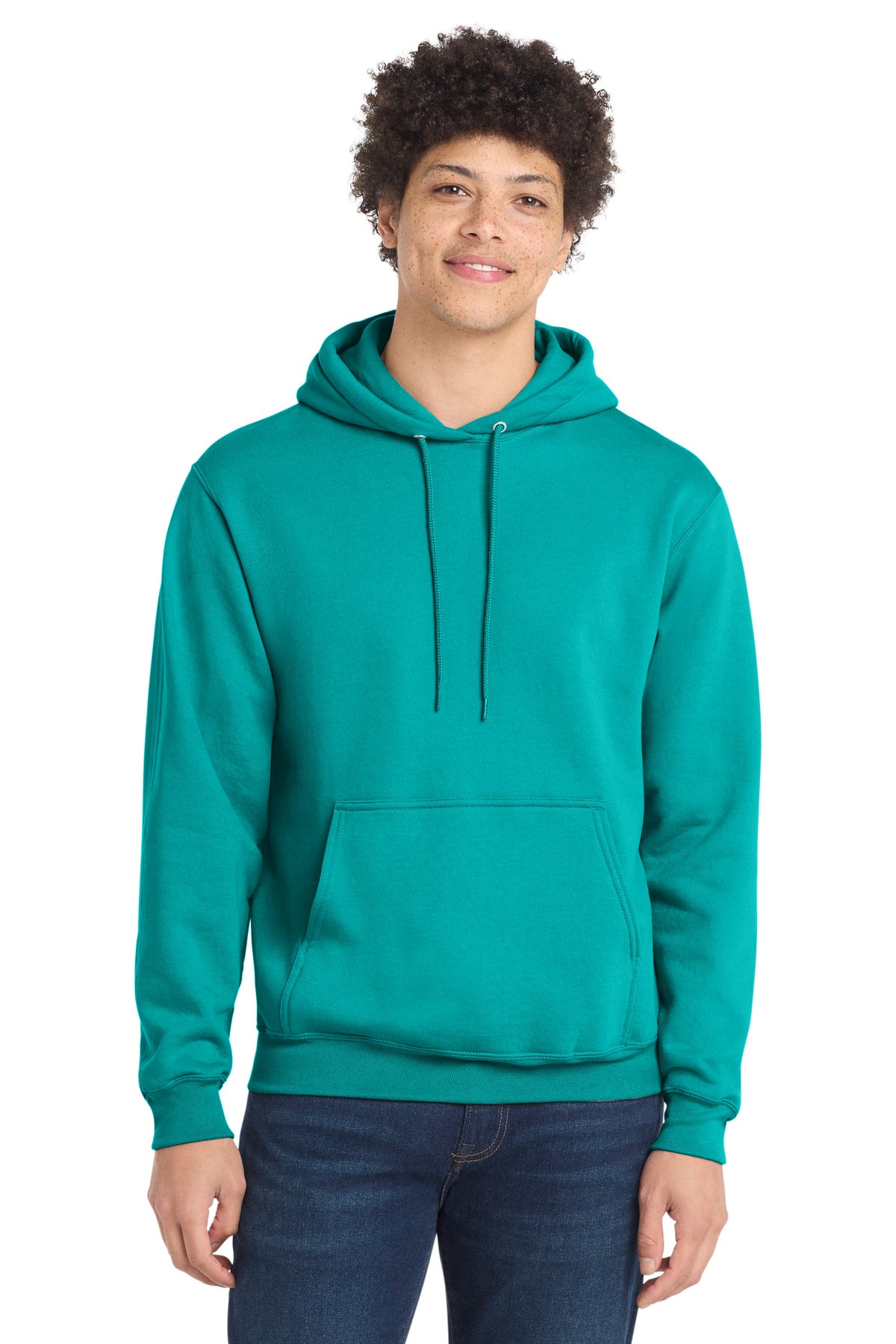 Custom Embroidery or DTF Print - Port & Co ® Core Fleece Pullover Hooded Sweatshirt. PC78H