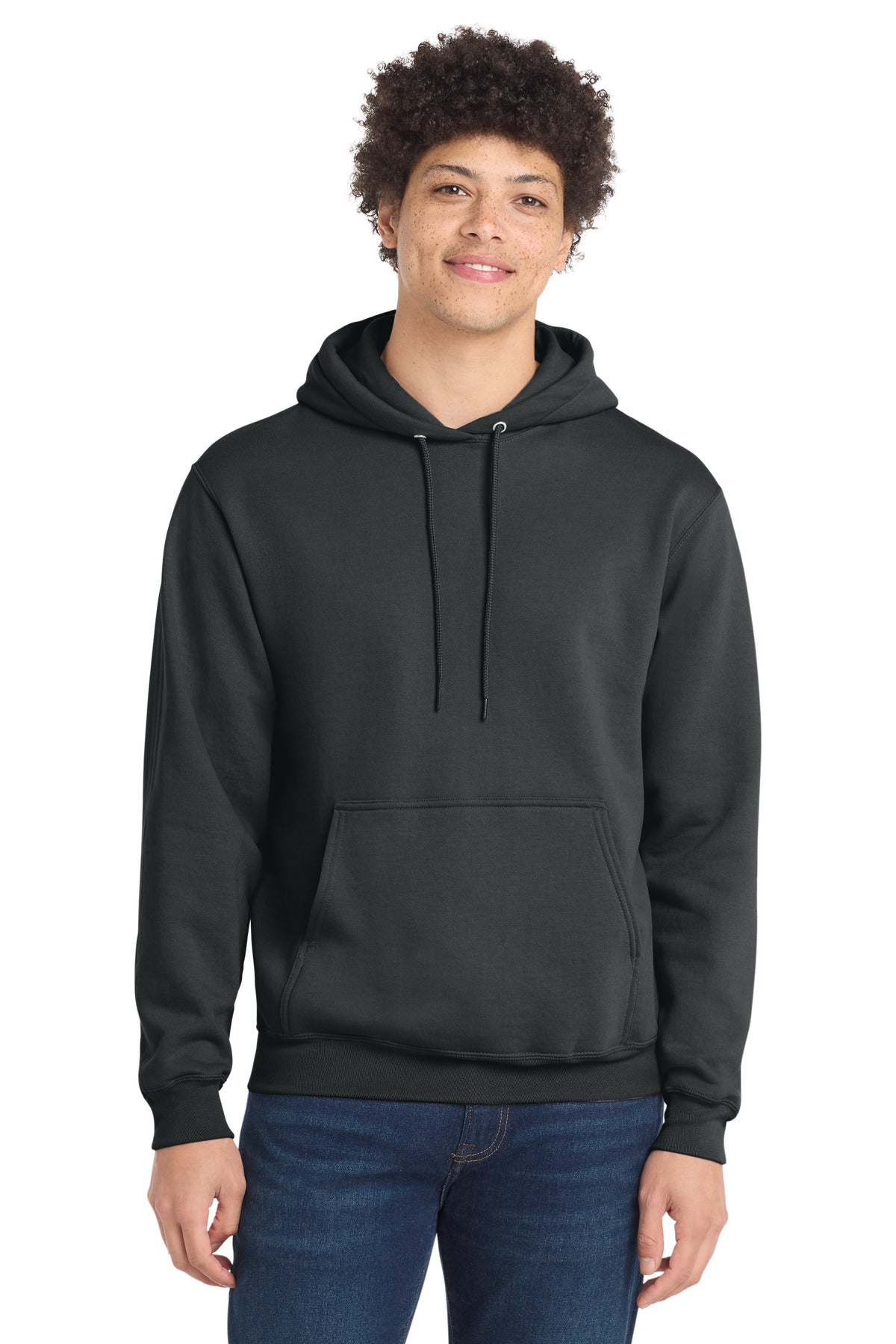 Custom Embroidery or DTF Print - Port & Co ® Core Fleece Pullover Hooded Sweatshirt. PC78H