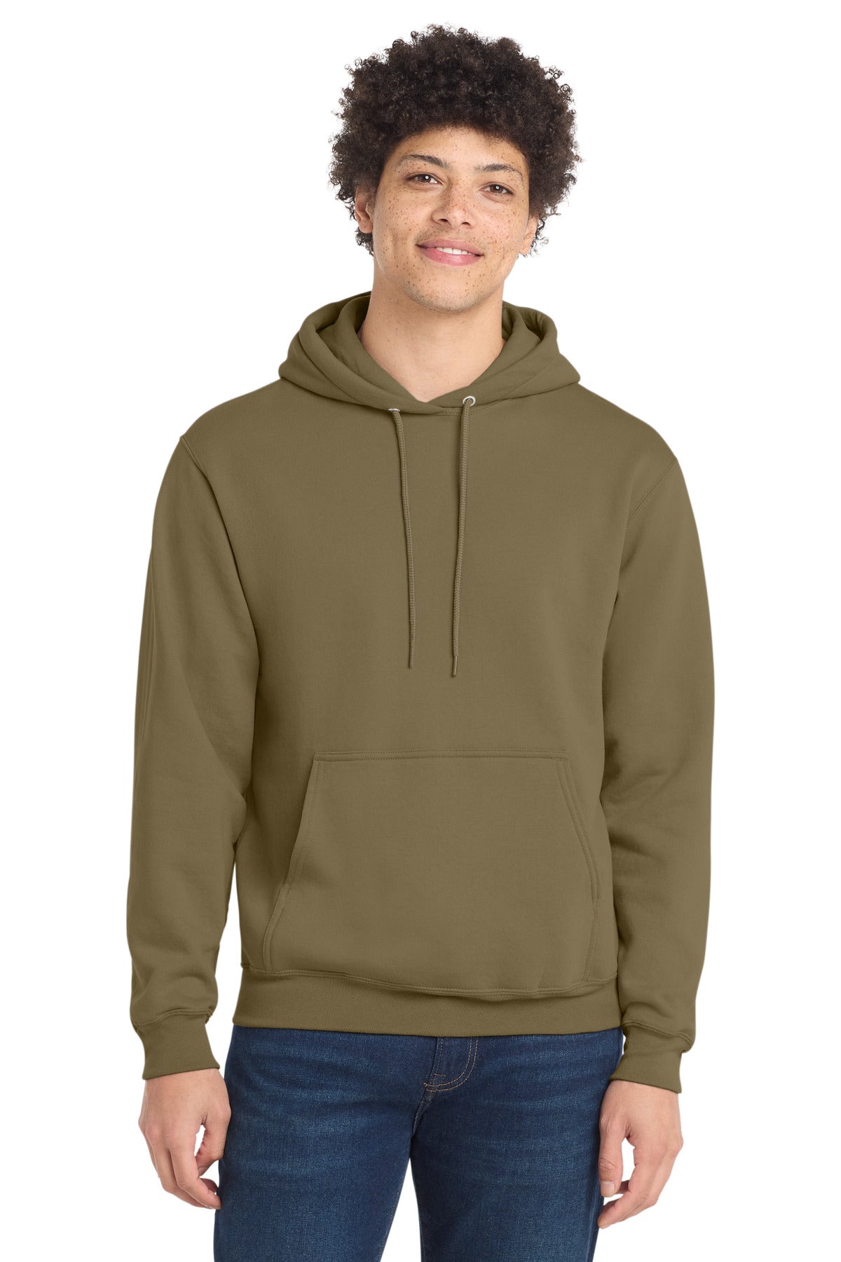Custom Embroidered or DTF Print on Port & Co ™ Core Fleece Pullover Hooded Sweatshirt. PC78H