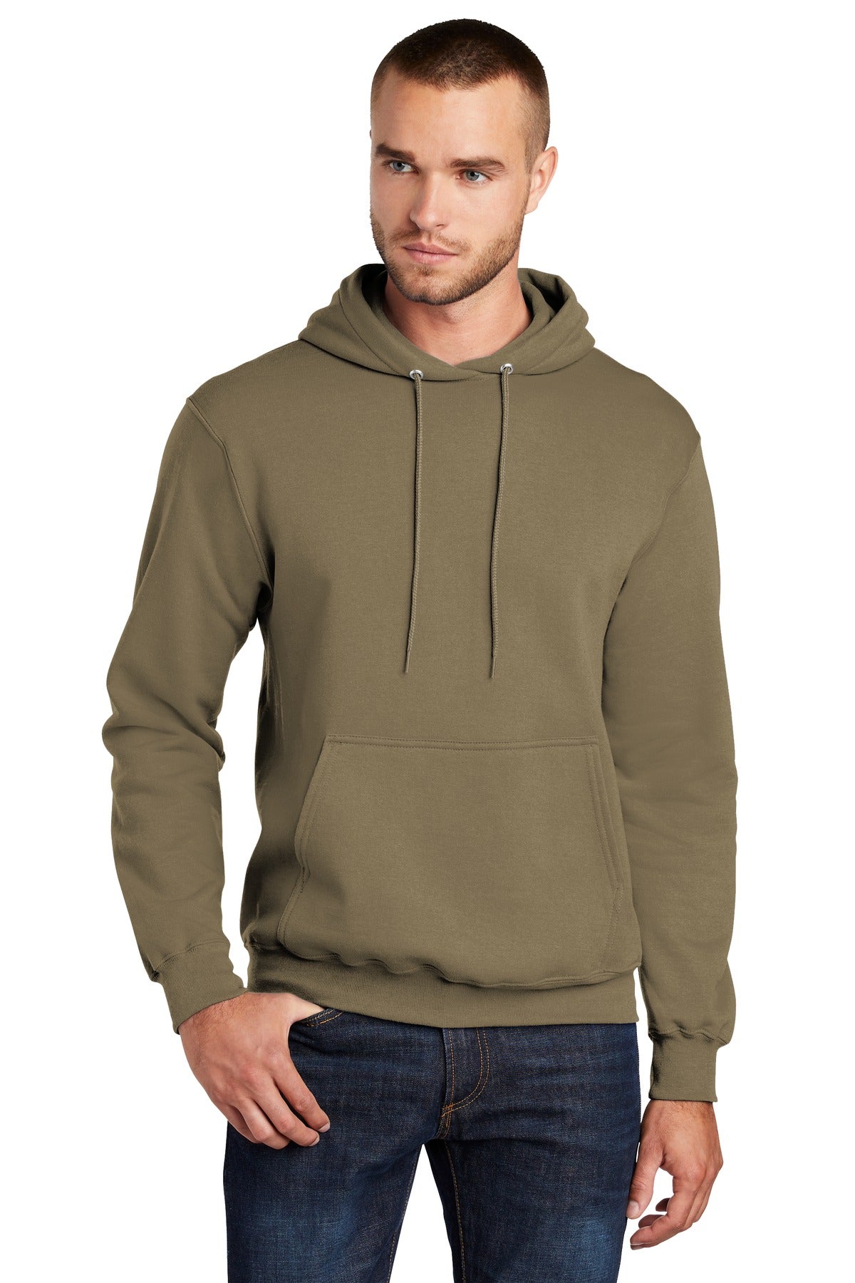 Custom Embroidered - Port & Company® - Core Fleece Pullover Hooded Sweatshirt. PC78H