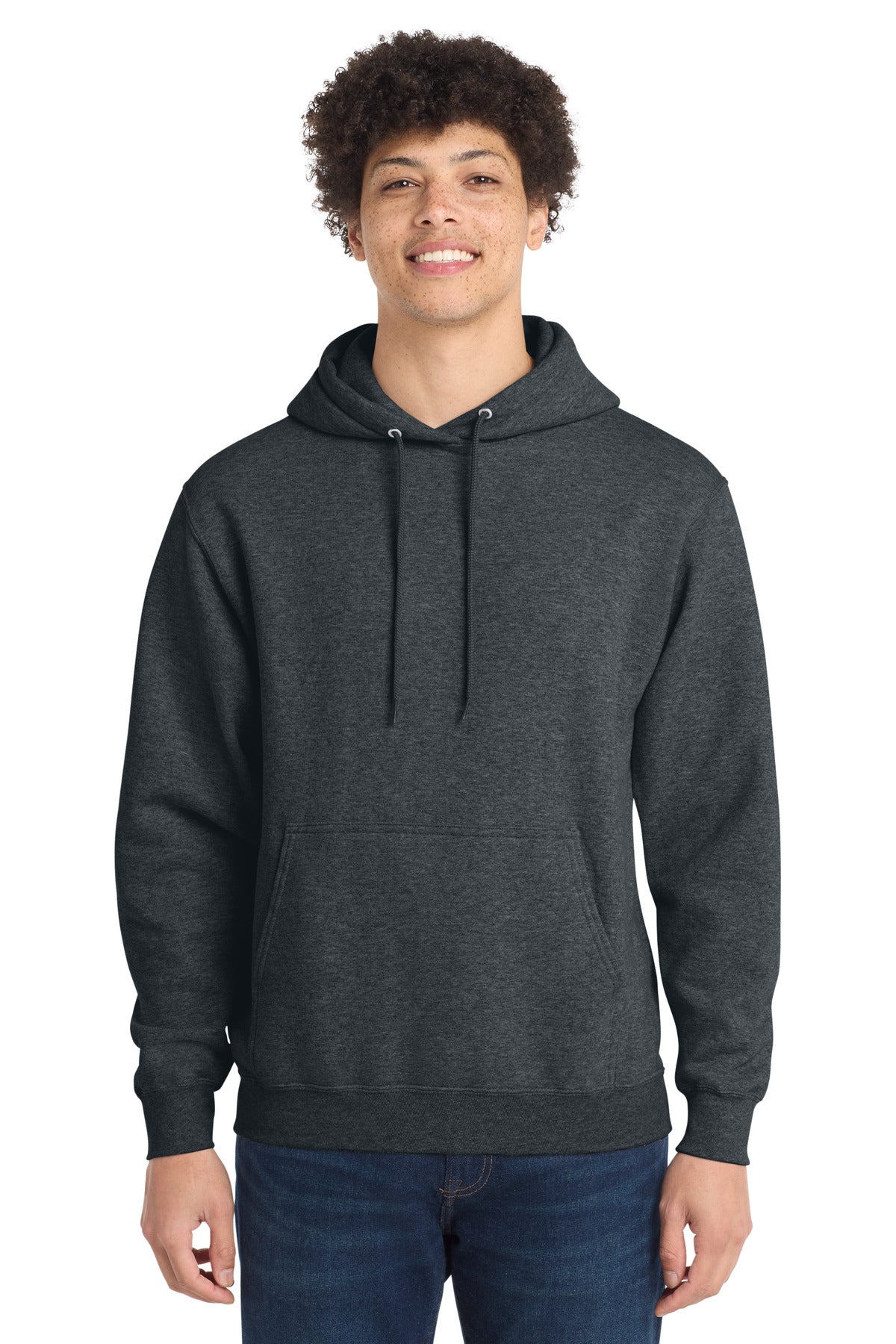 Custom Embroidery or DTF Print - Port & Co ® Core Fleece Pullover Hooded Sweatshirt. PC78H