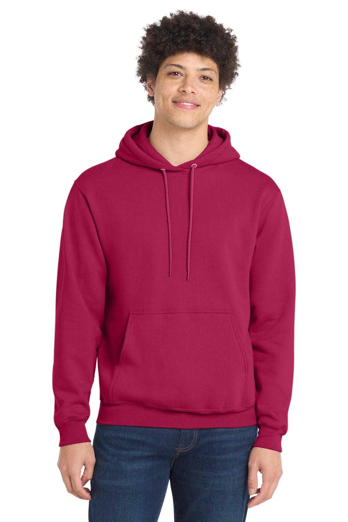 Custom Embroidered or DTF Print on Port & Co ™ Core Fleece Pullover Hooded Sweatshirt. PC78H
