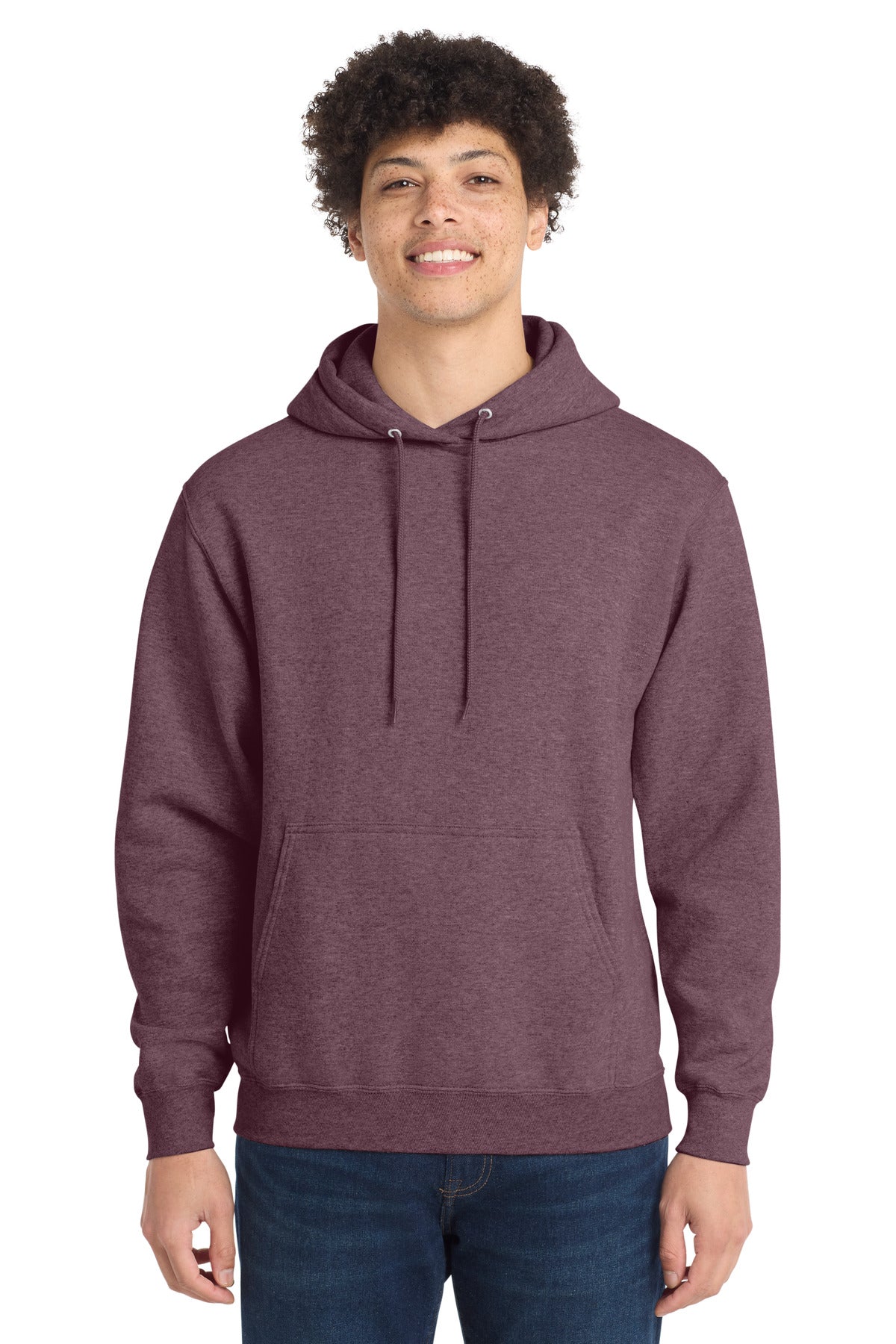 Custom Embroidery or DTF Print - Port & Co ® Core Fleece Pullover Hooded Sweatshirt. PC78H