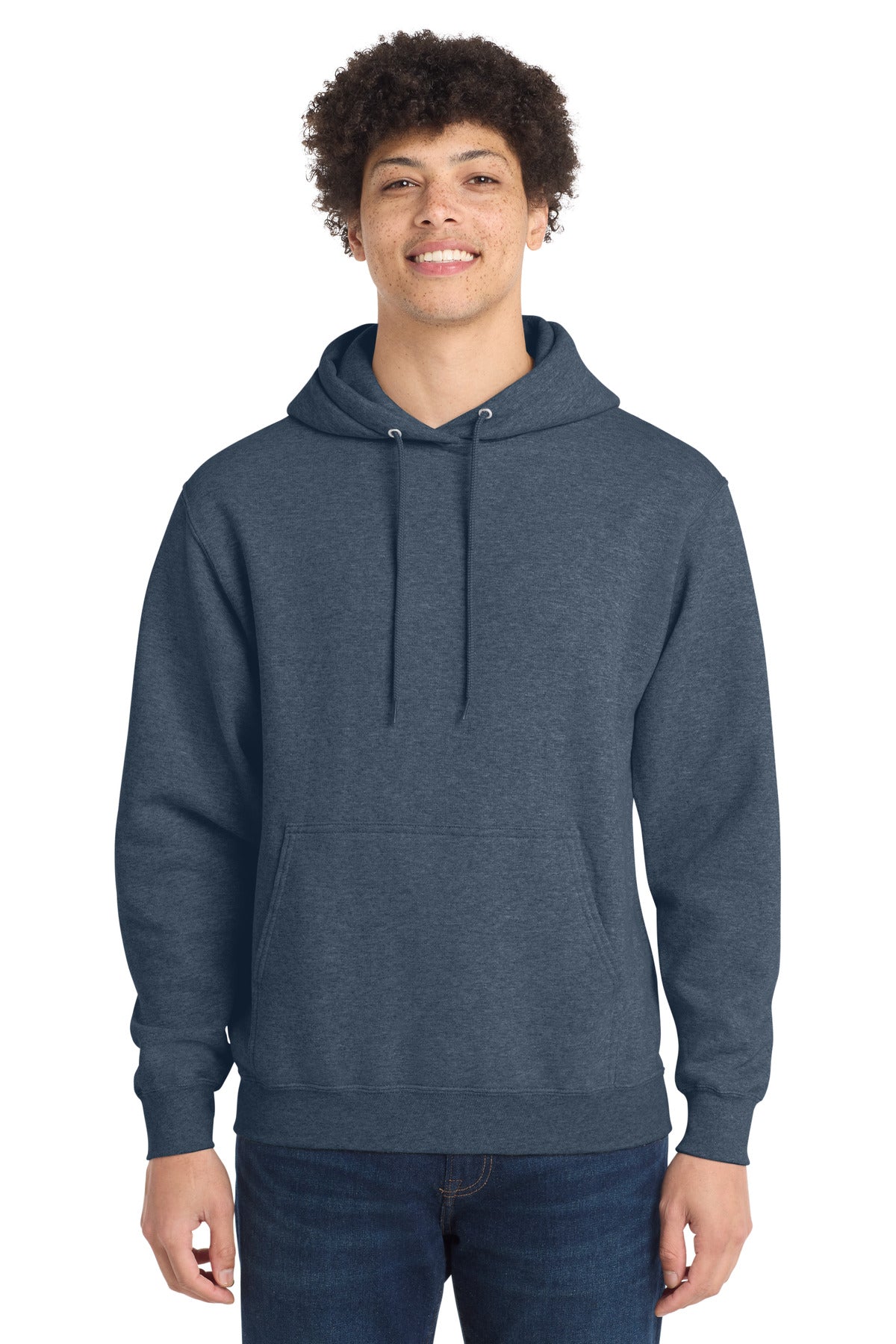 Custom Embroidery or DTF Print - Port & Co ® Core Fleece Pullover Hooded Sweatshirt. PC78H