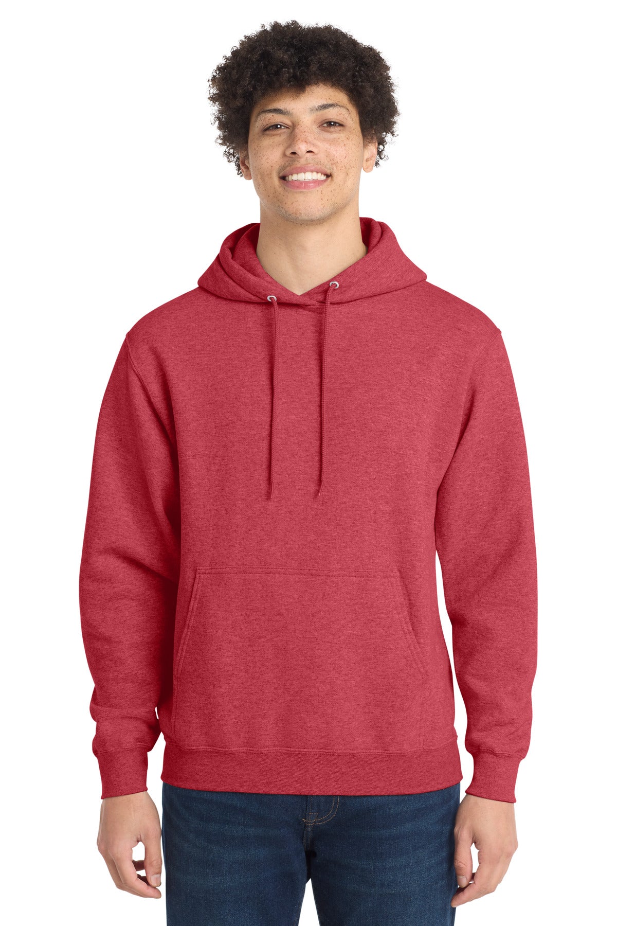 Custom Embroidery or DTF Print - Port & Co ® Core Fleece Pullover Hooded Sweatshirt. PC78H