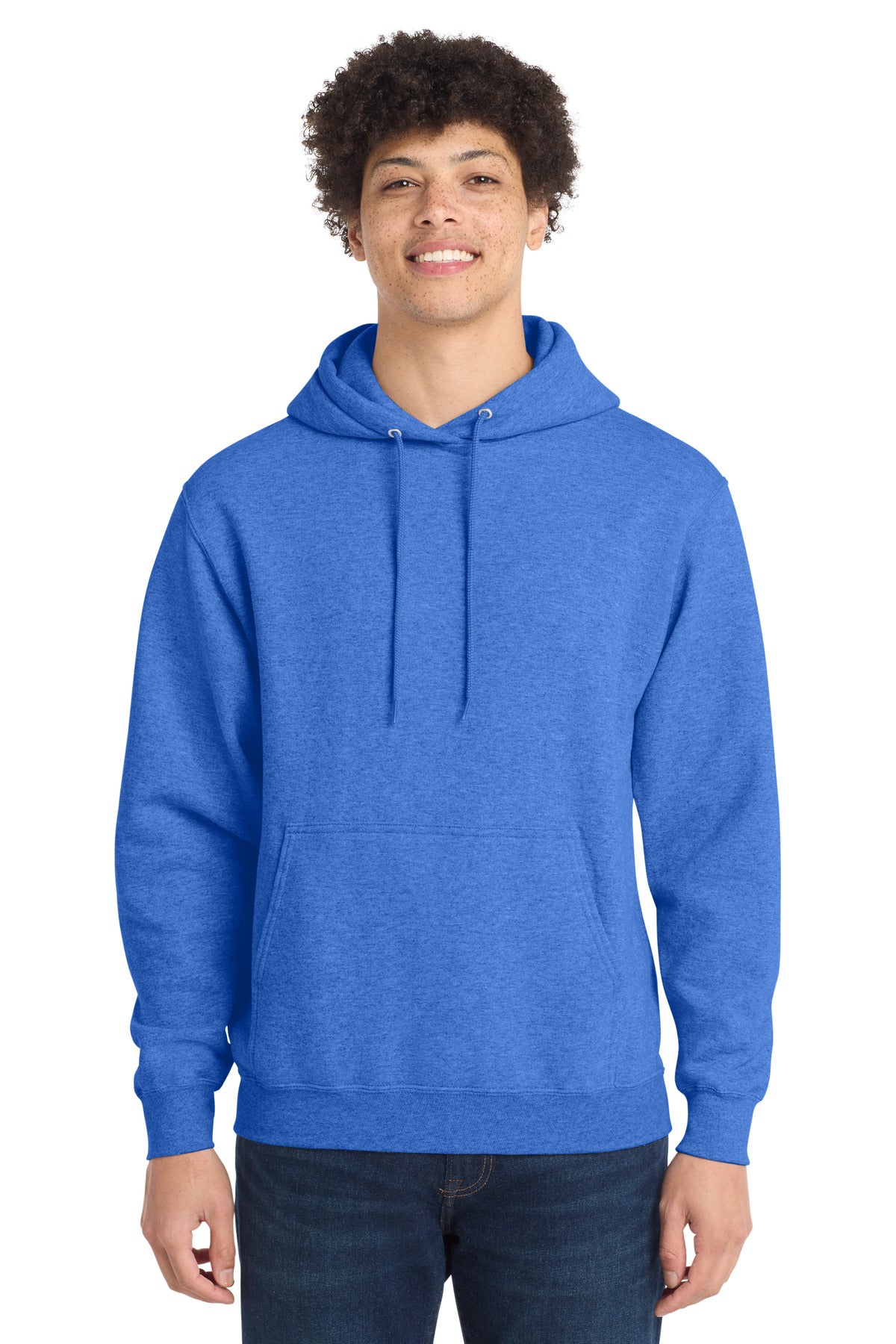 Custom Embroidery or DTF Print - Port & Co ® Core Fleece Pullover Hooded Sweatshirt. PC78H