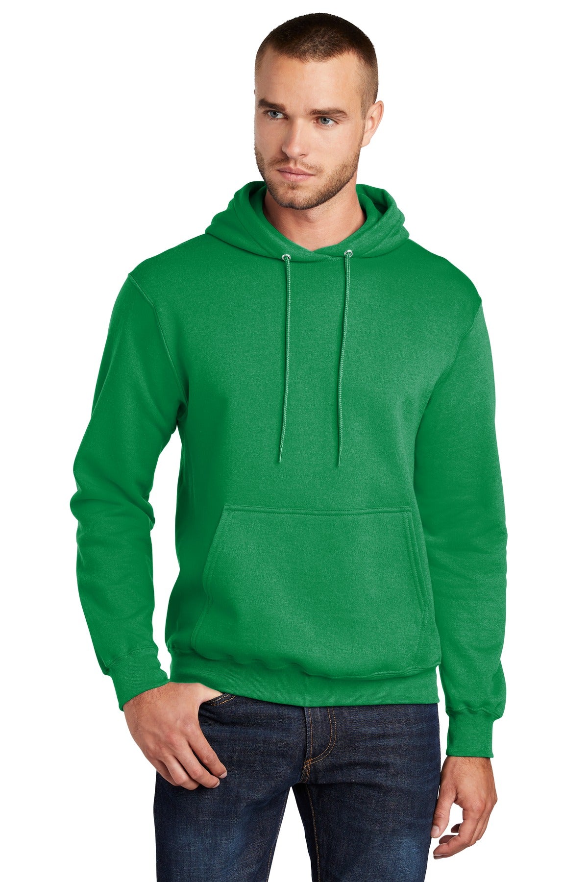 Custom Embroidered or DTF Print on Port & Co ™ Core Fleece Pullover Hooded Sweatshirt. PC78H