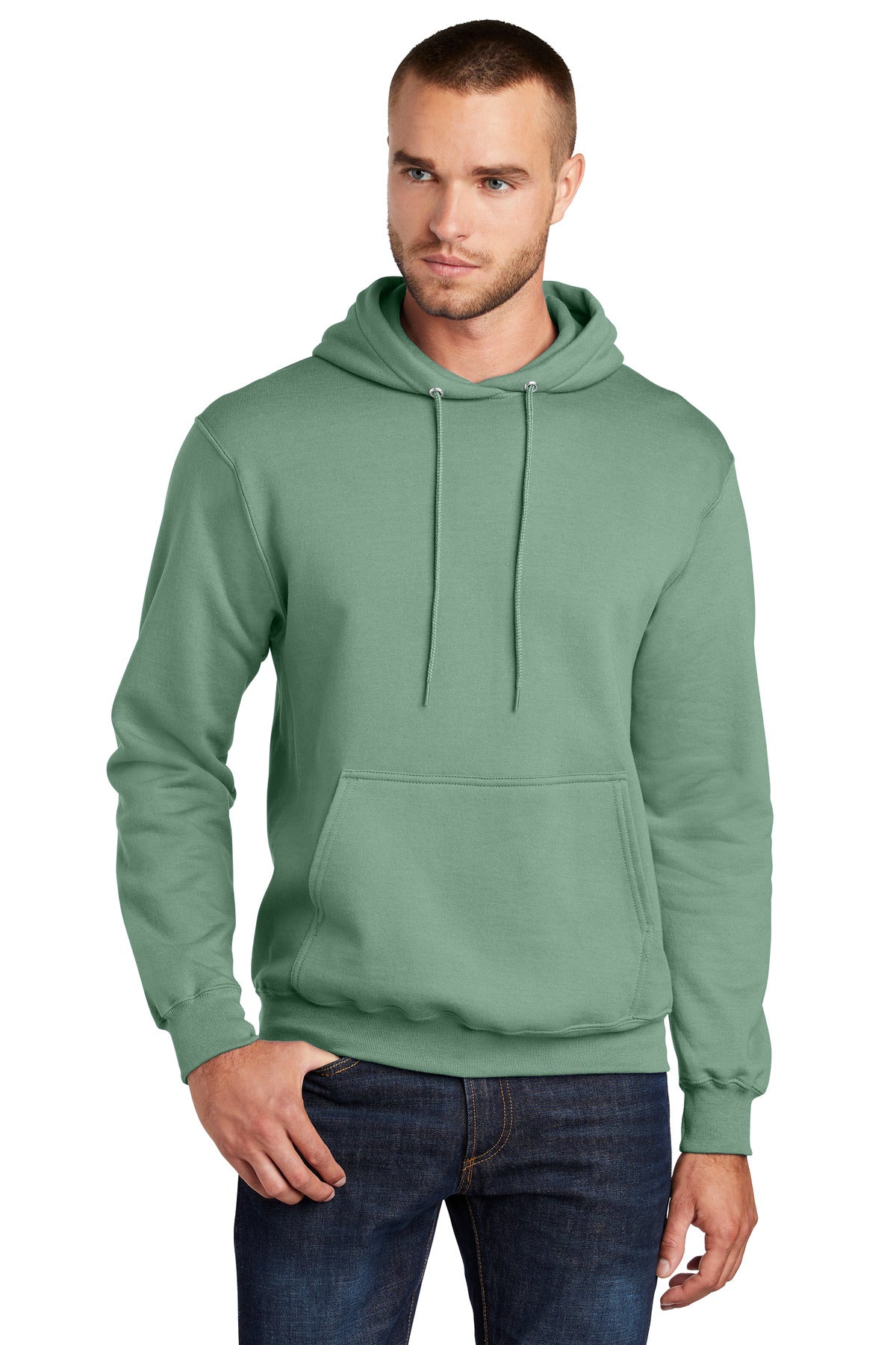 Custom Embroidered - Port & Company® - Core Fleece Pullover Hooded Sweatshirt. PC78H