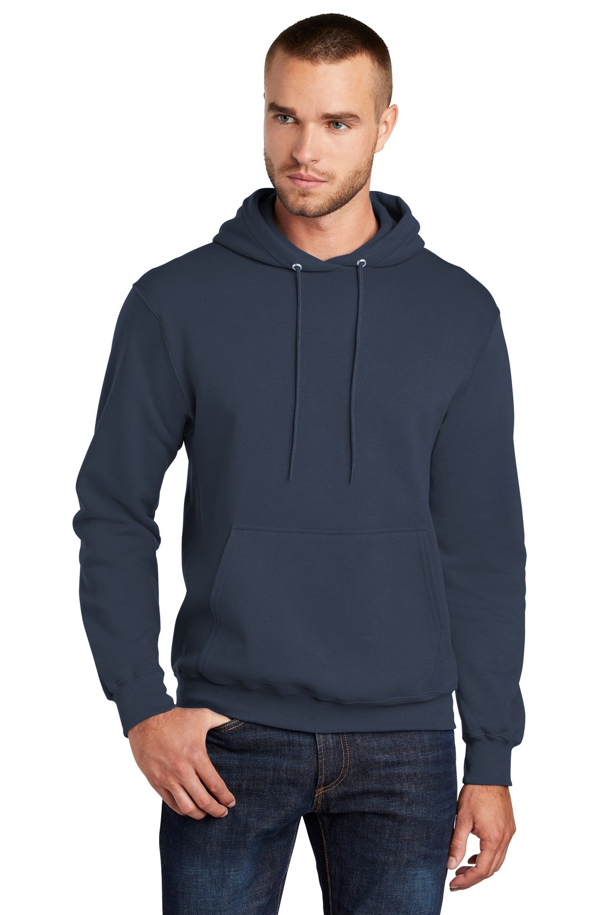 Custom Embroidered - Port & Company® - Core Fleece Pullover Hooded Sweatshirt. PC78H