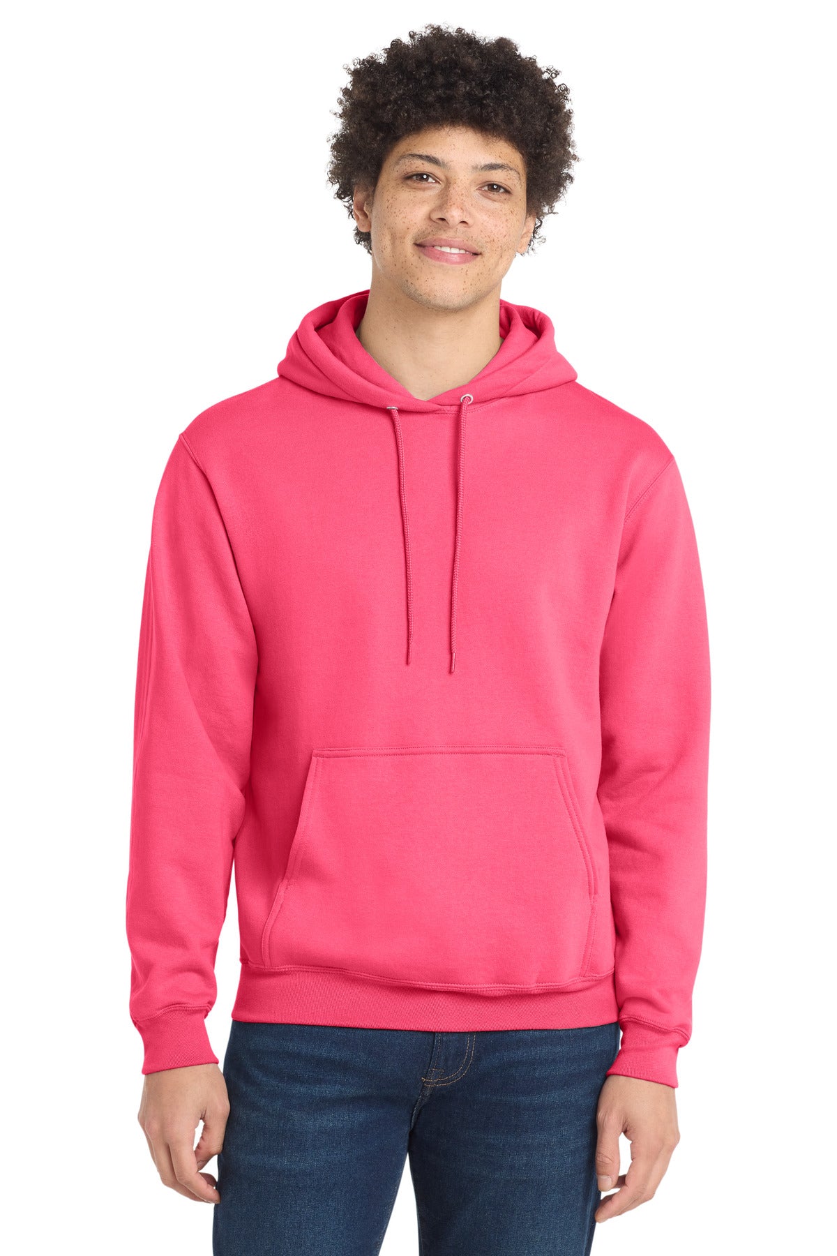 Custom Embroidery or DTF Print - Port & Co ® Core Fleece Pullover Hooded Sweatshirt. PC78H