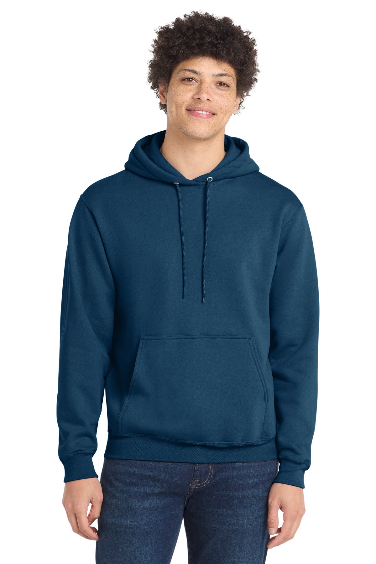 Custom Embroidery or DTF Print - Port & Co ® Core Fleece Pullover Hooded Sweatshirt. PC78H