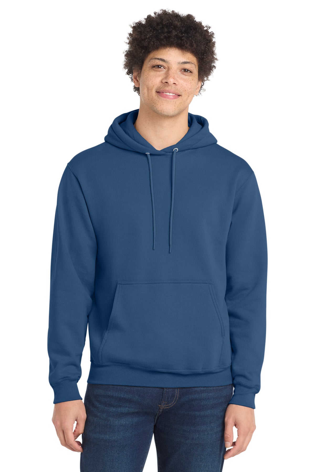 Custom Embroidered or DTF Print on Port & Co ™ Core Fleece Pullover Hooded Sweatshirt. PC78H