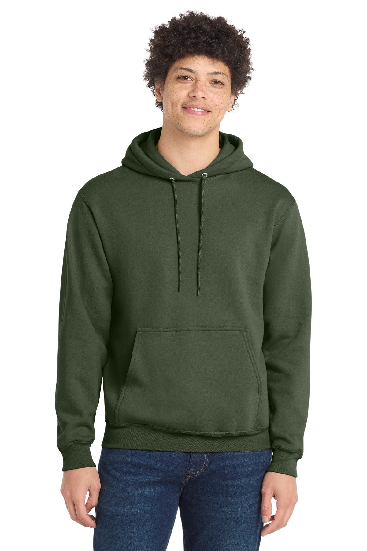 Custom Embroidery or DTF Print - Port & Co ® Core Fleece Pullover Hooded Sweatshirt. PC78H