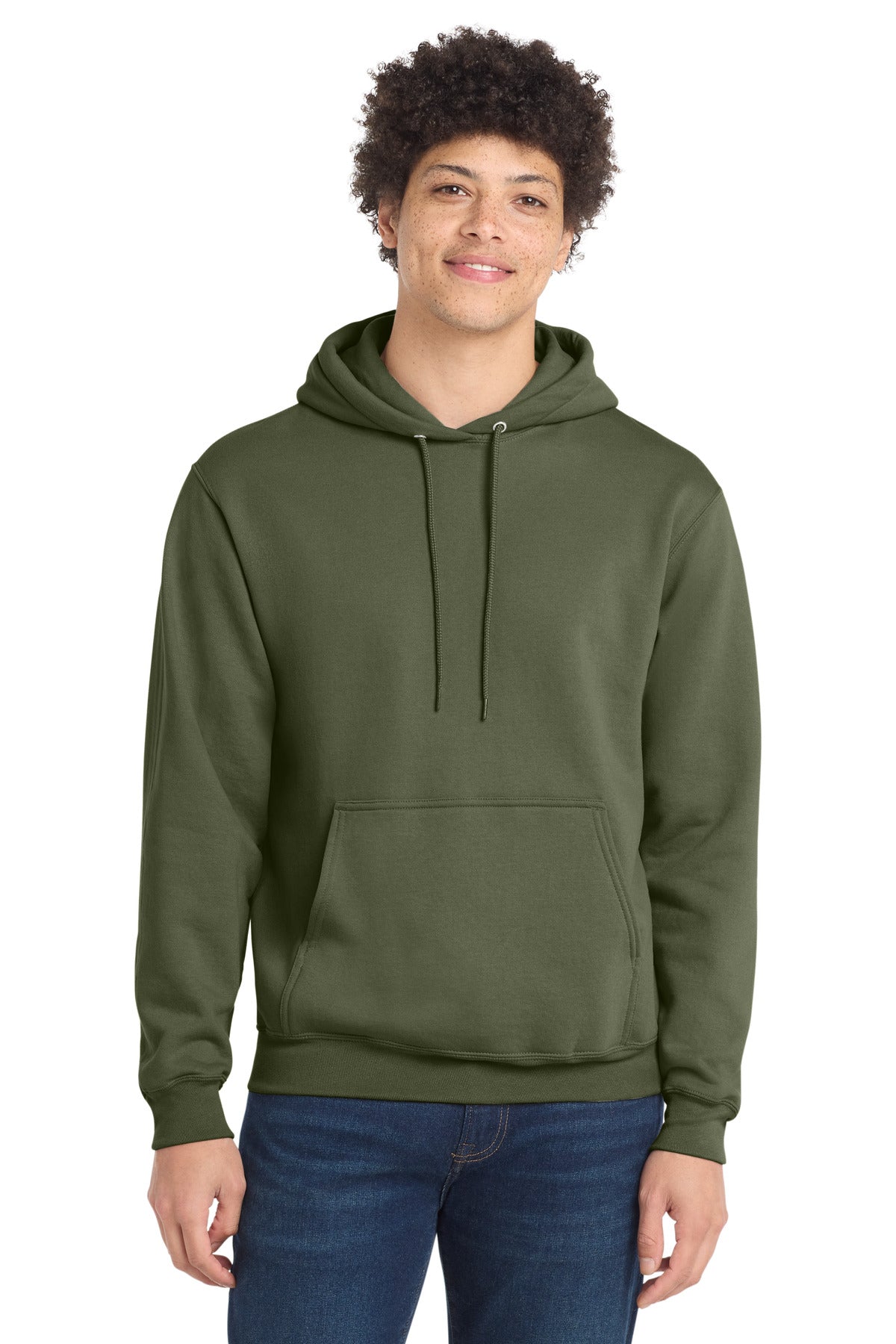 Custom Embroidery or DTF Print - Port & Co ® Core Fleece Pullover Hooded Sweatshirt. PC78H